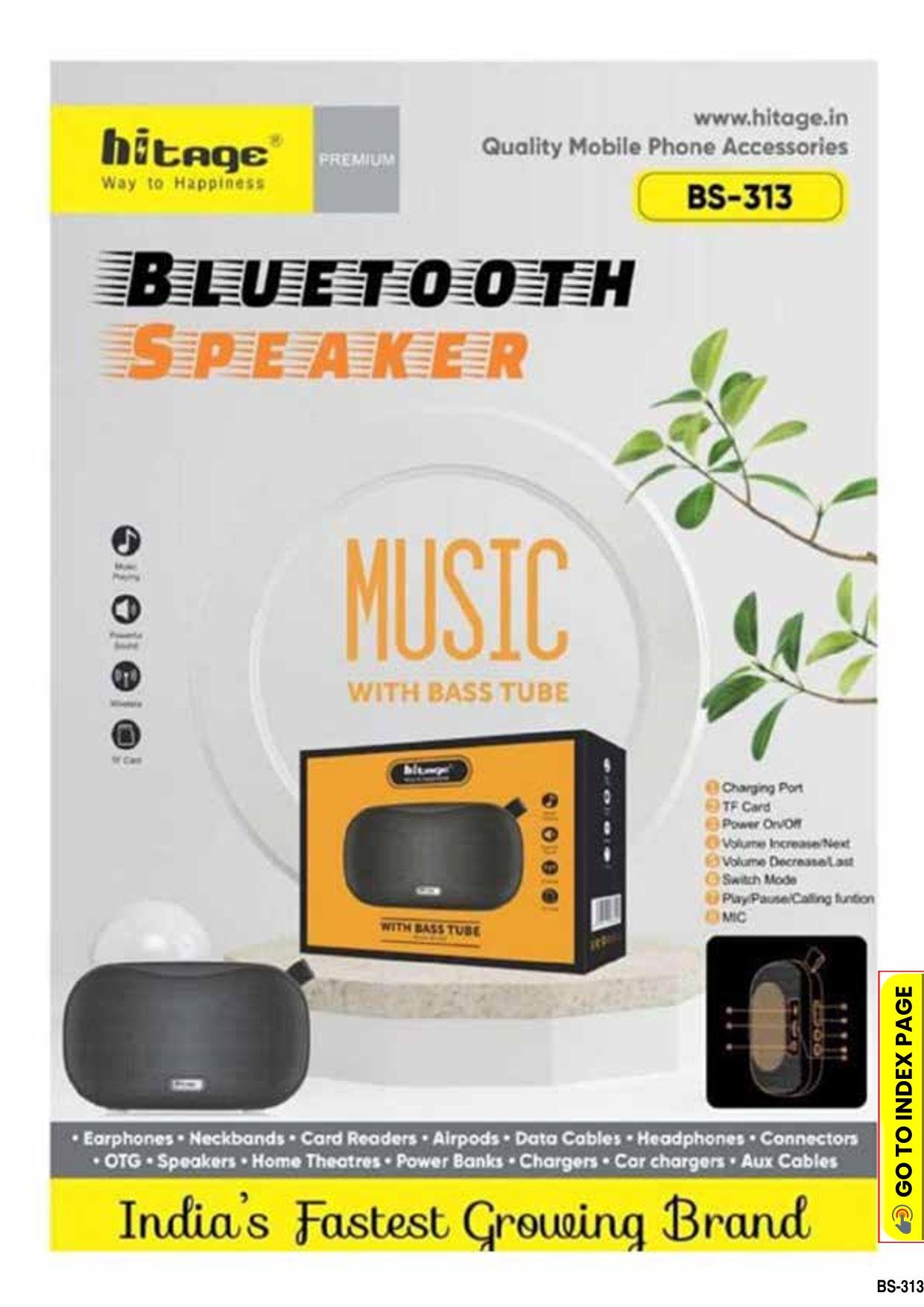 BS-313 Hitage BT Speaker