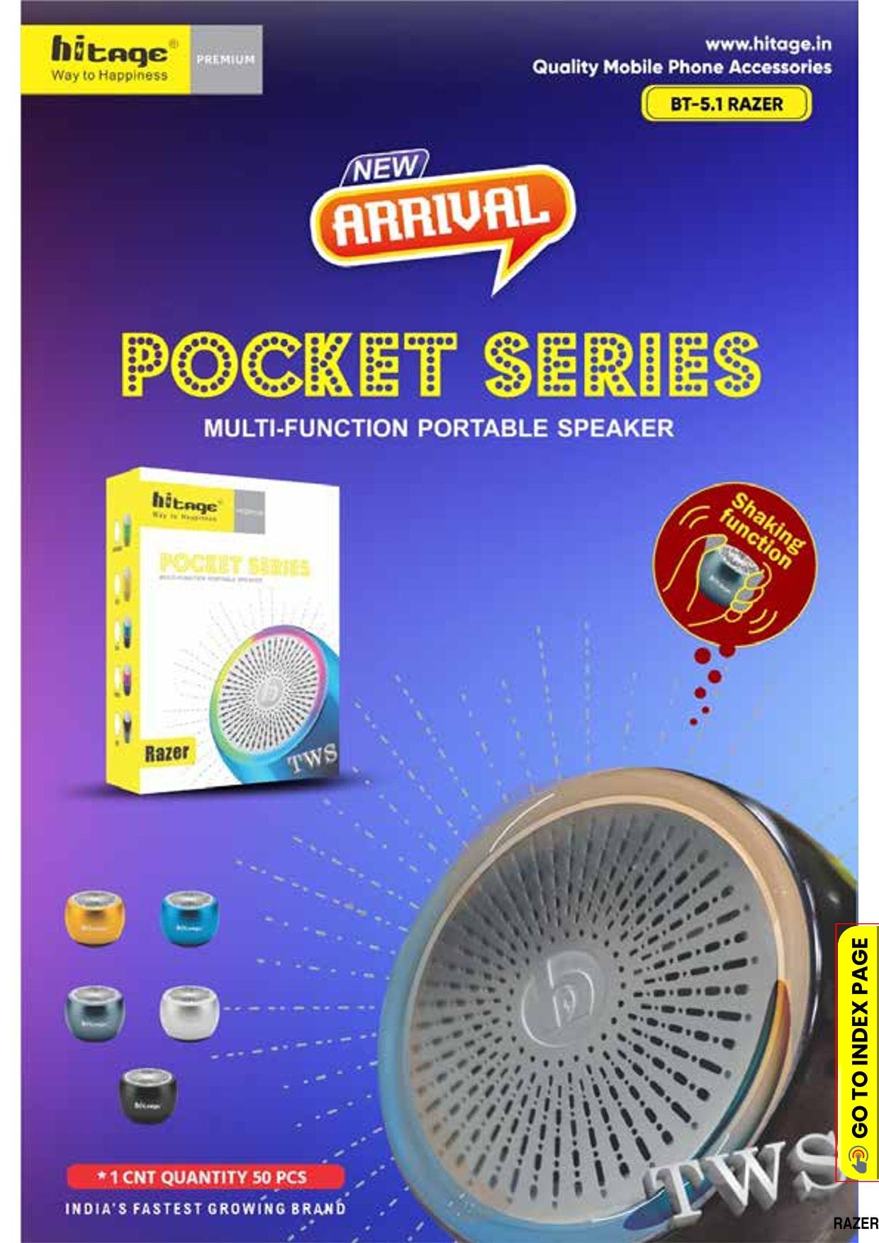 BT-5.1 Razer Hitage Speaker