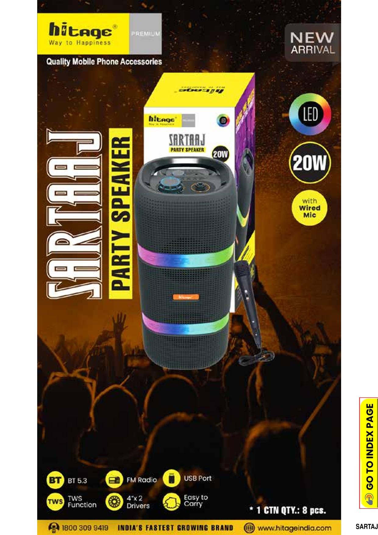 BT-5.1 Sartaaj Hitage Speaker