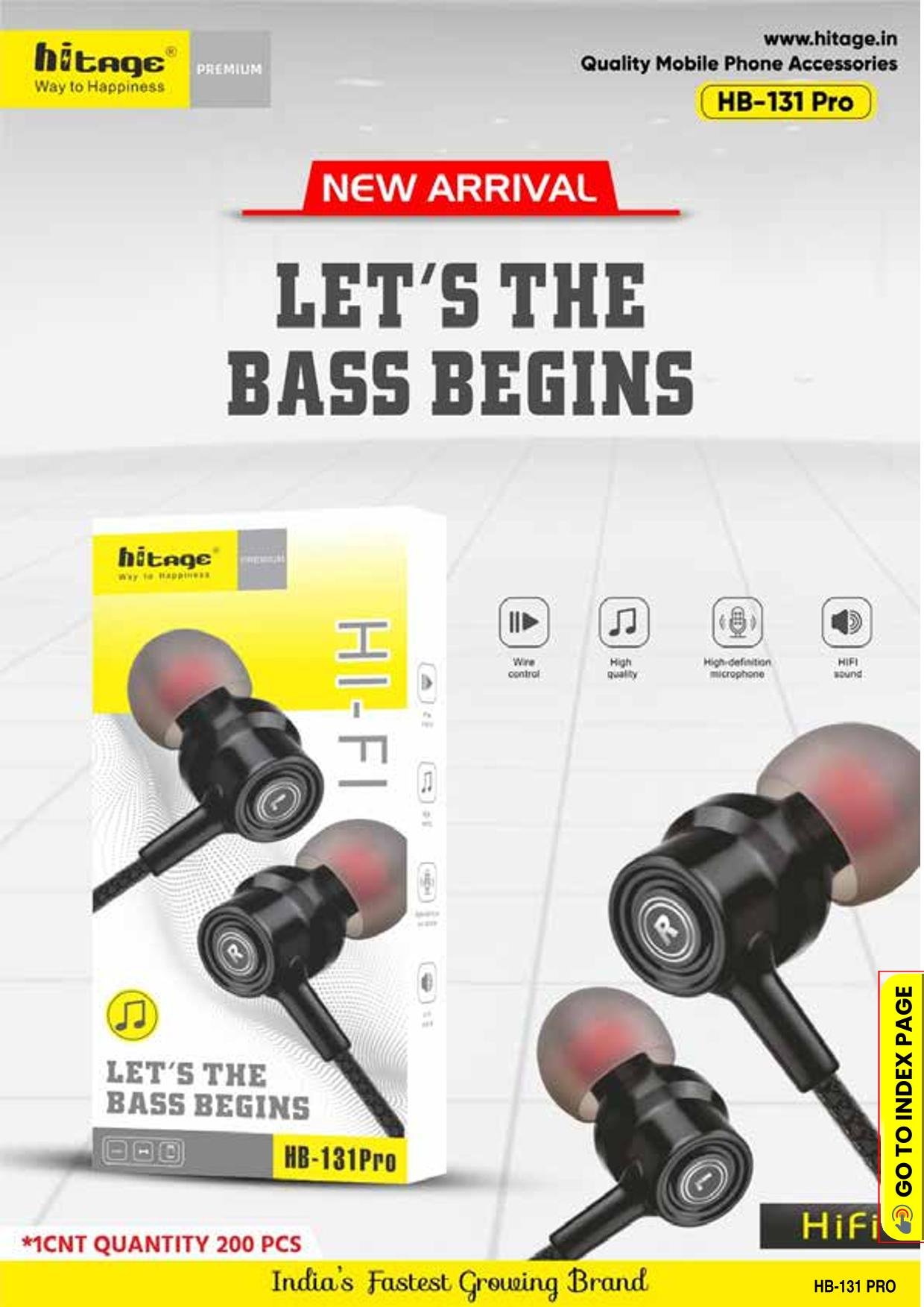 HB-131 Pro Hitage HFree