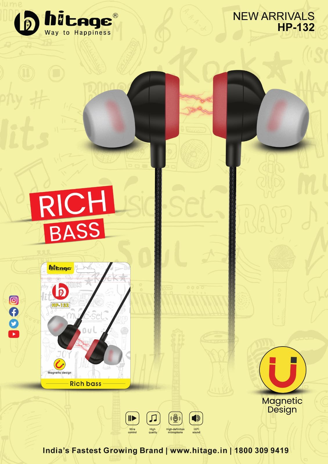 HB-134 Hitage H/Free