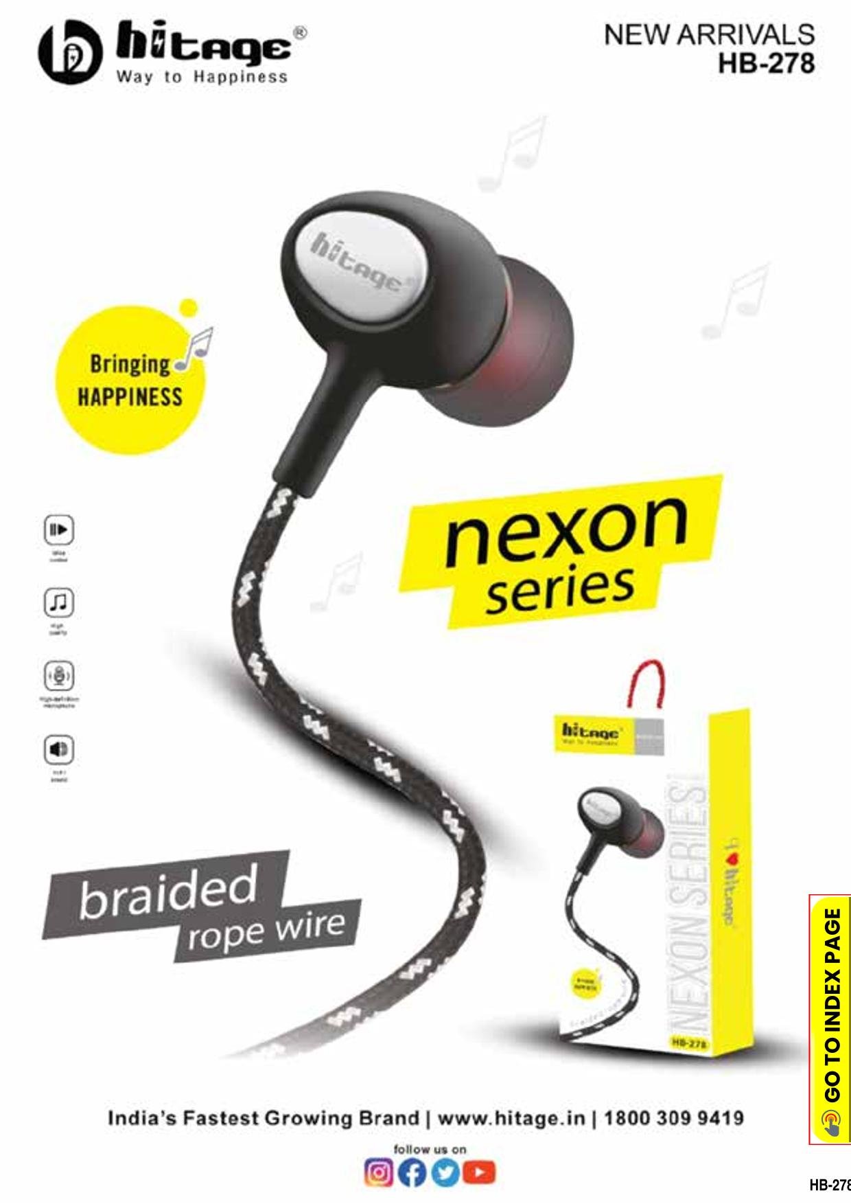 HB-278 Hitage H/Free