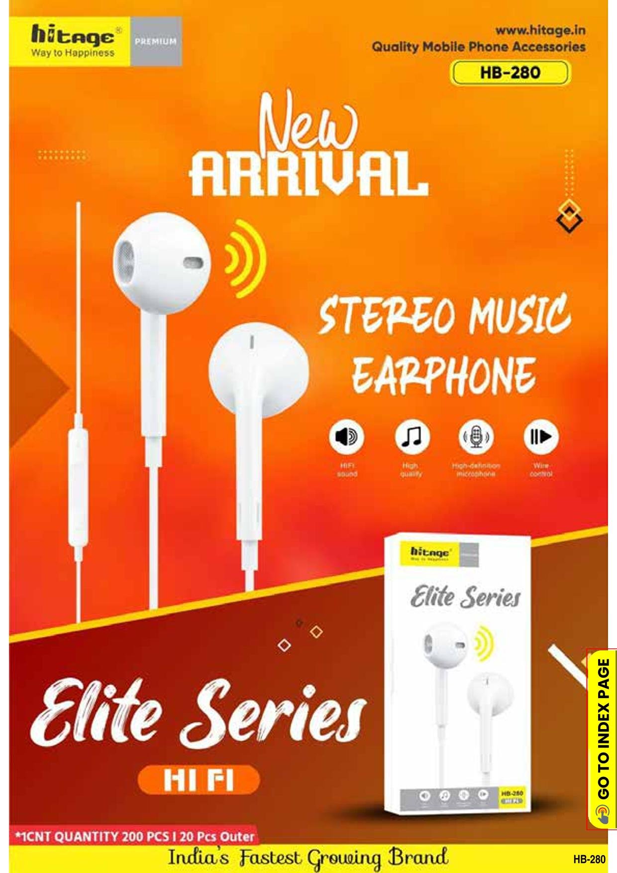 HB-280 Hitage H/Free