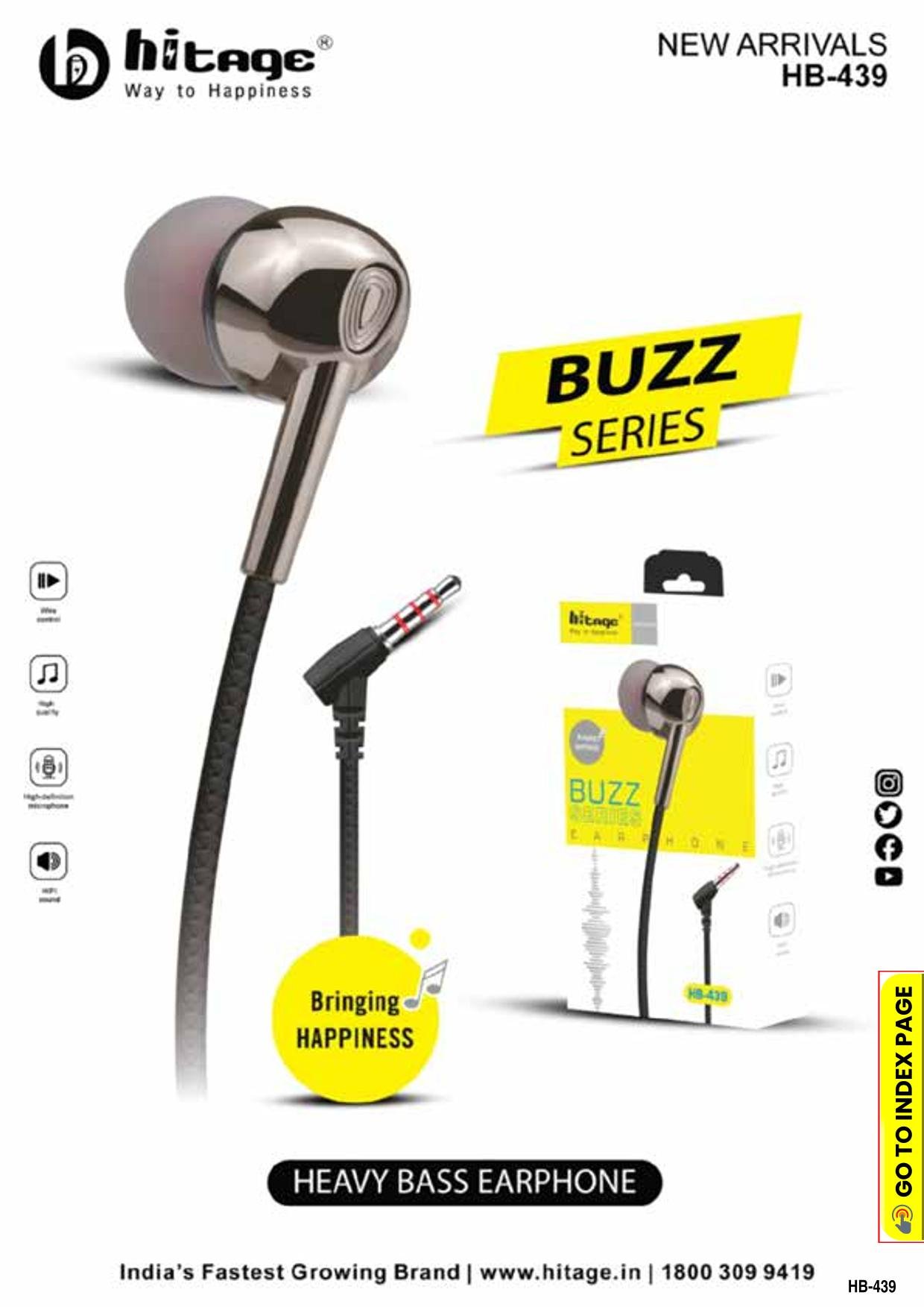 HB-439 Hitage Handfree