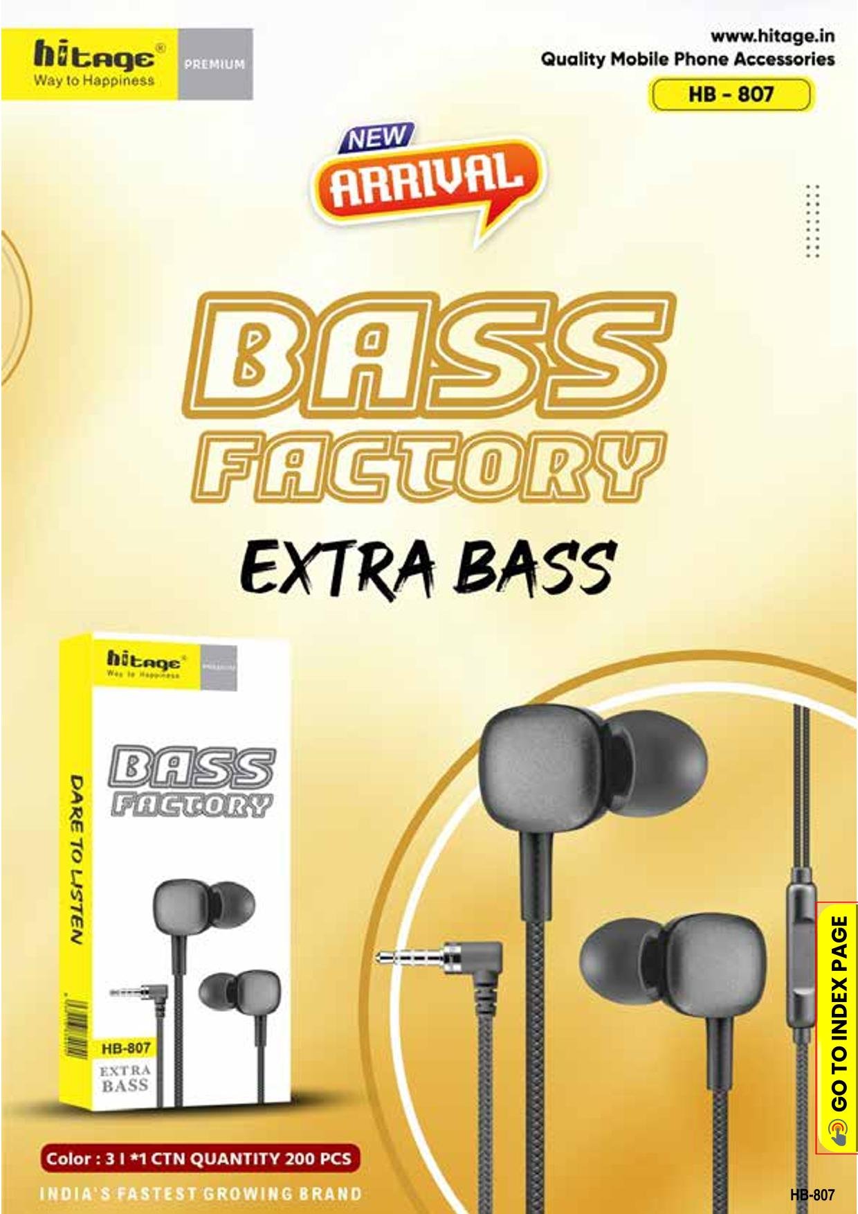 HB-807 Hitage H/Free