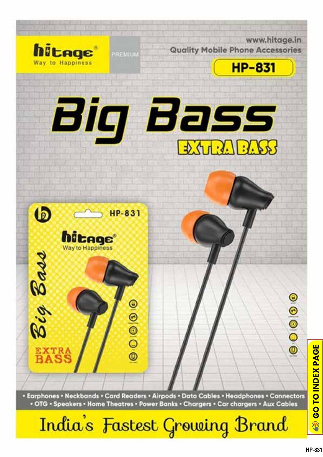 HB-831 Hitage H/Free