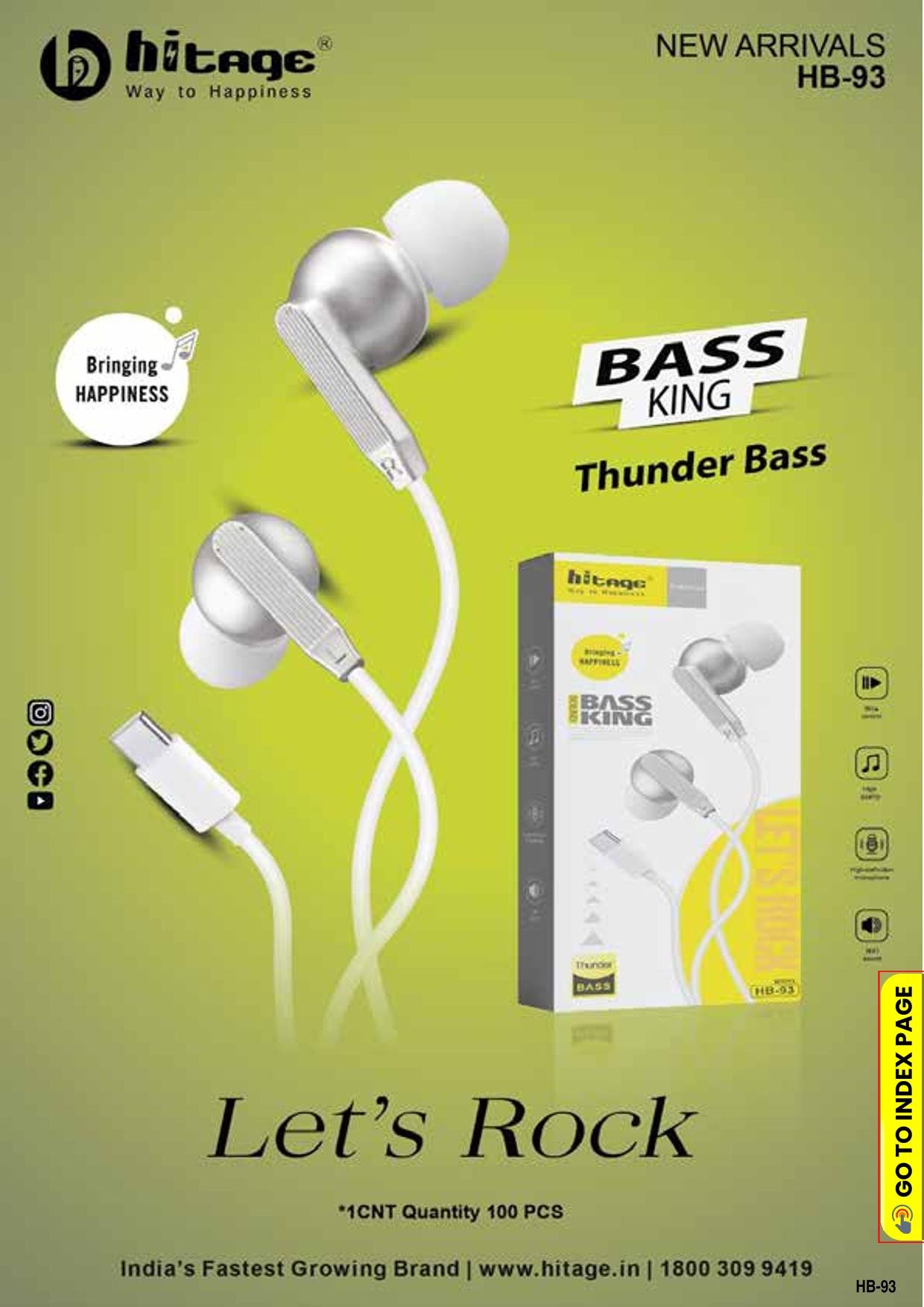 HB-93 Hitage Handfree