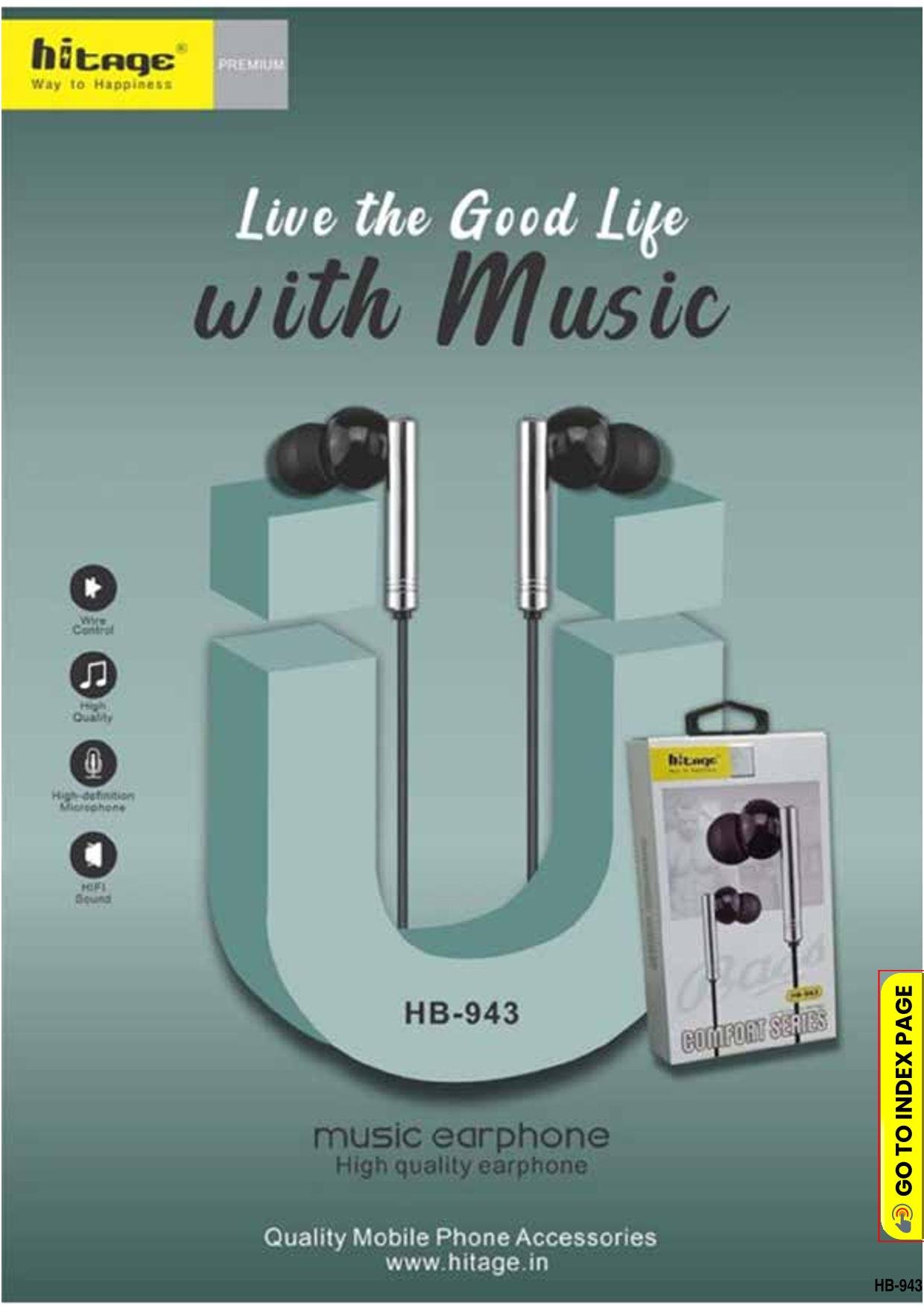 HB-943 Hitage H/Free