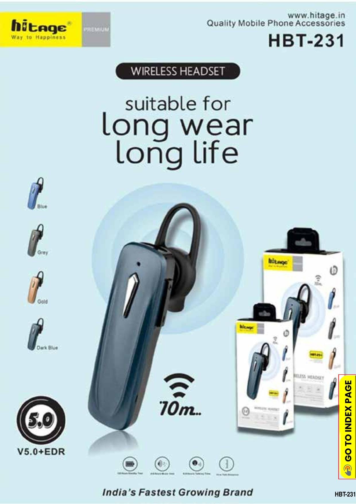 HBT-231 Hitage Bluetooth