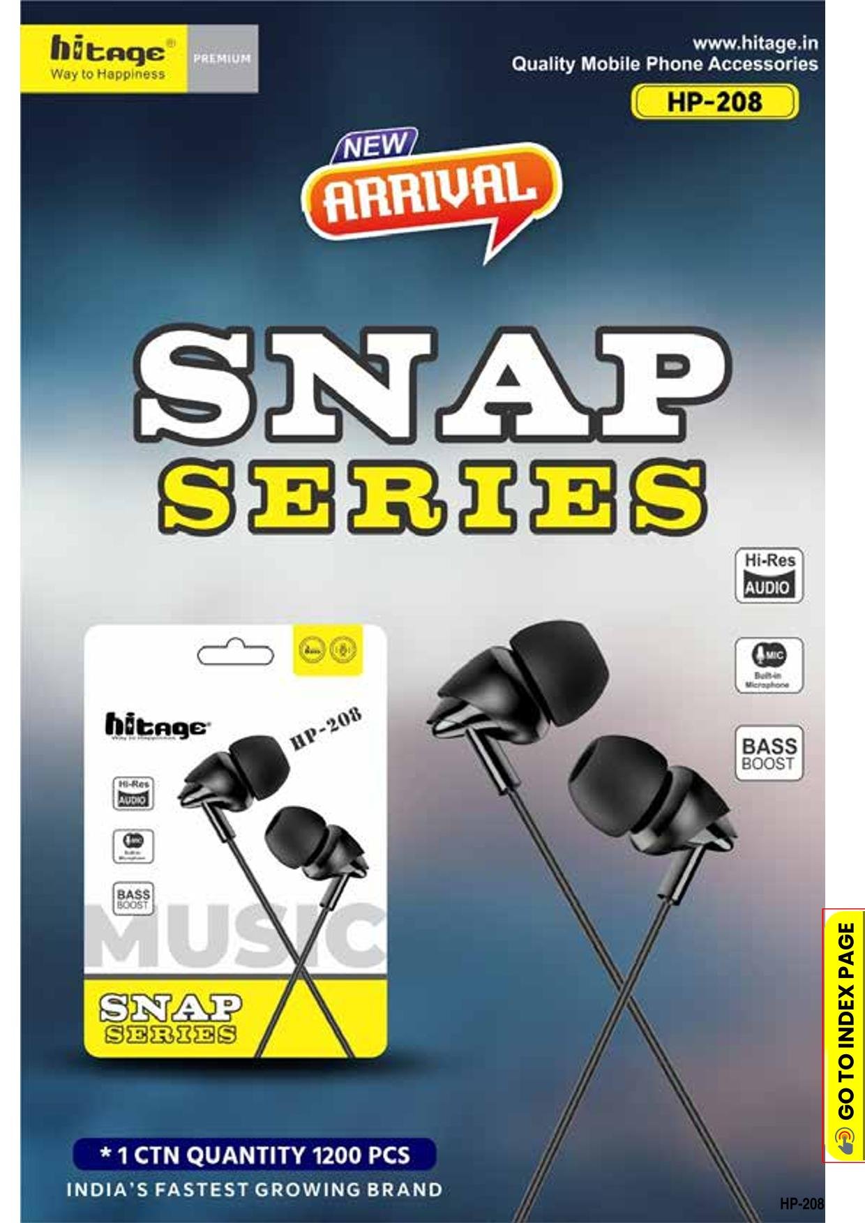 HP-208 Hitage H/Free