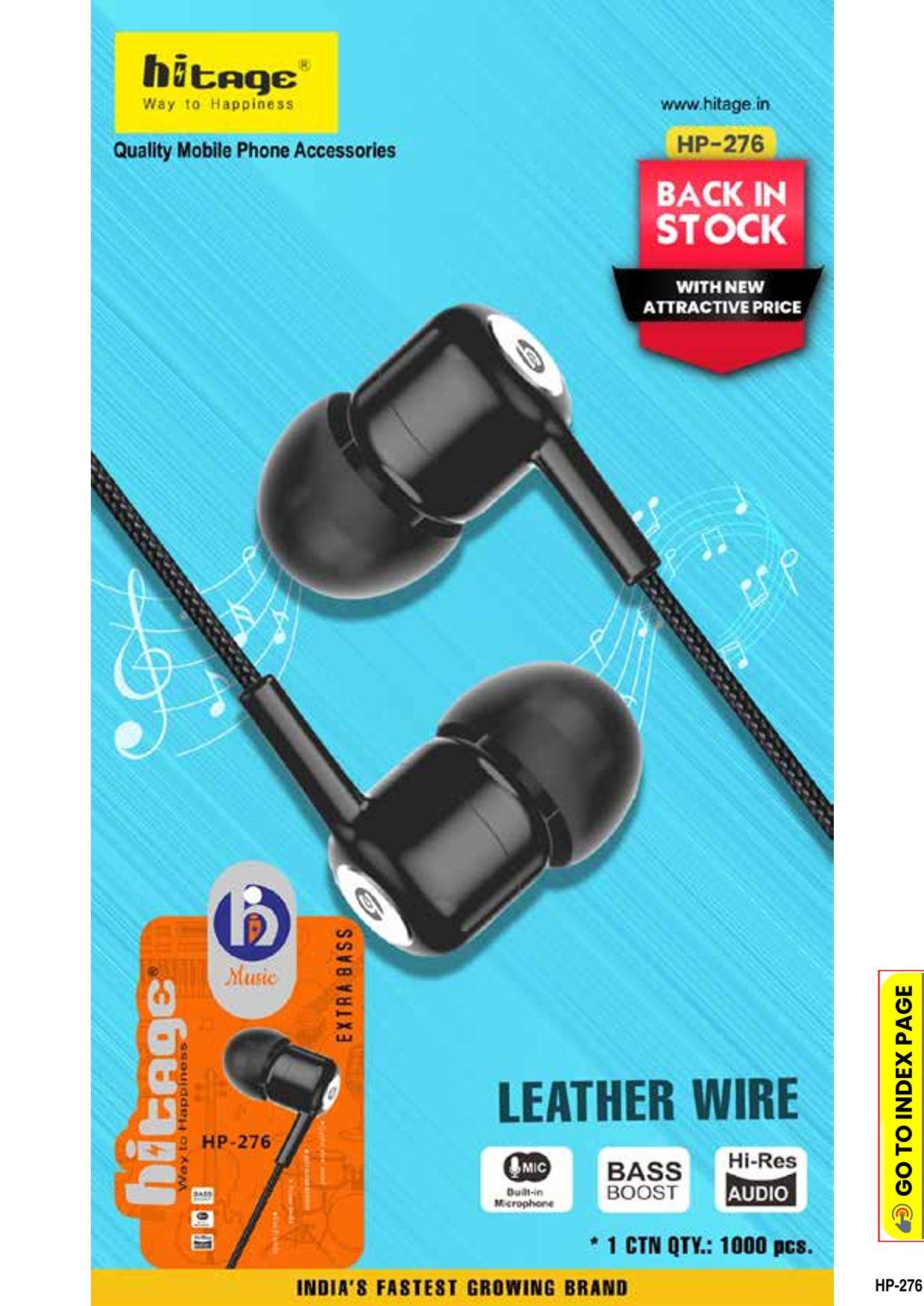 HP-276 Hitage H/Free