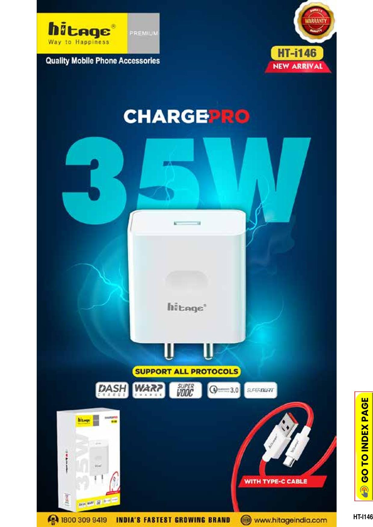 HT-i146 Hitage (35W) Charger