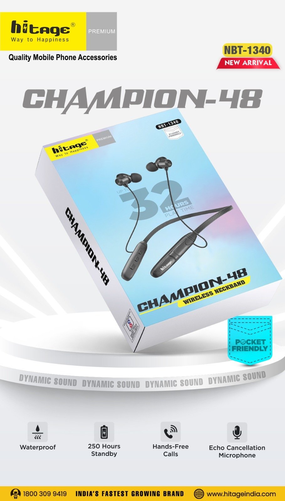 NBT-1340 Hitage BT Neckband (2)