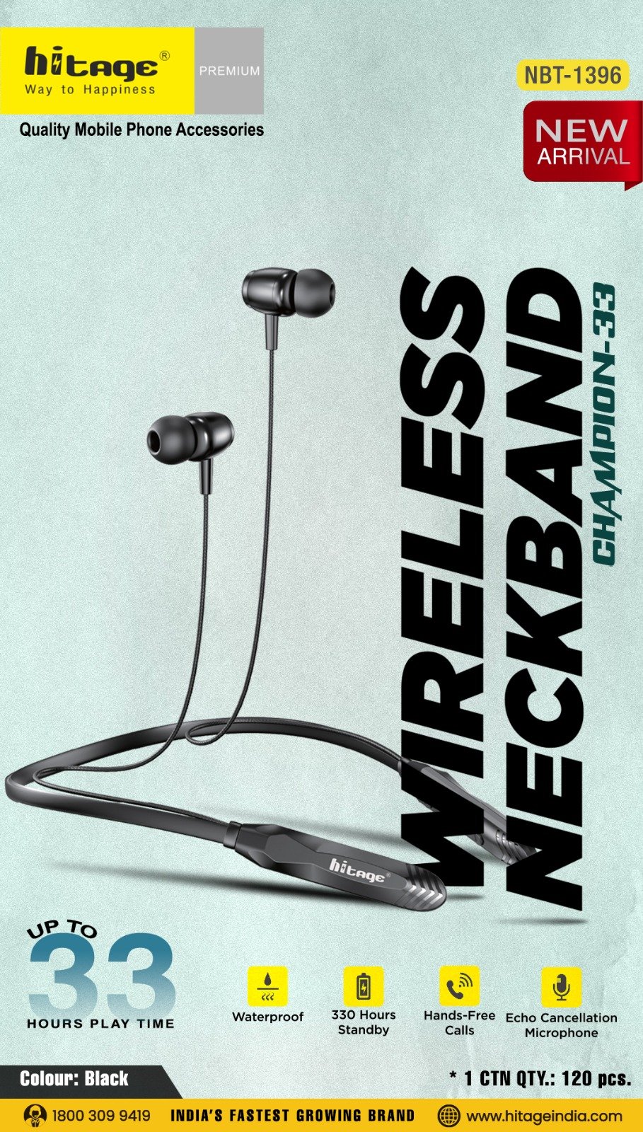 NBT-1396 Hitage BT Neckband