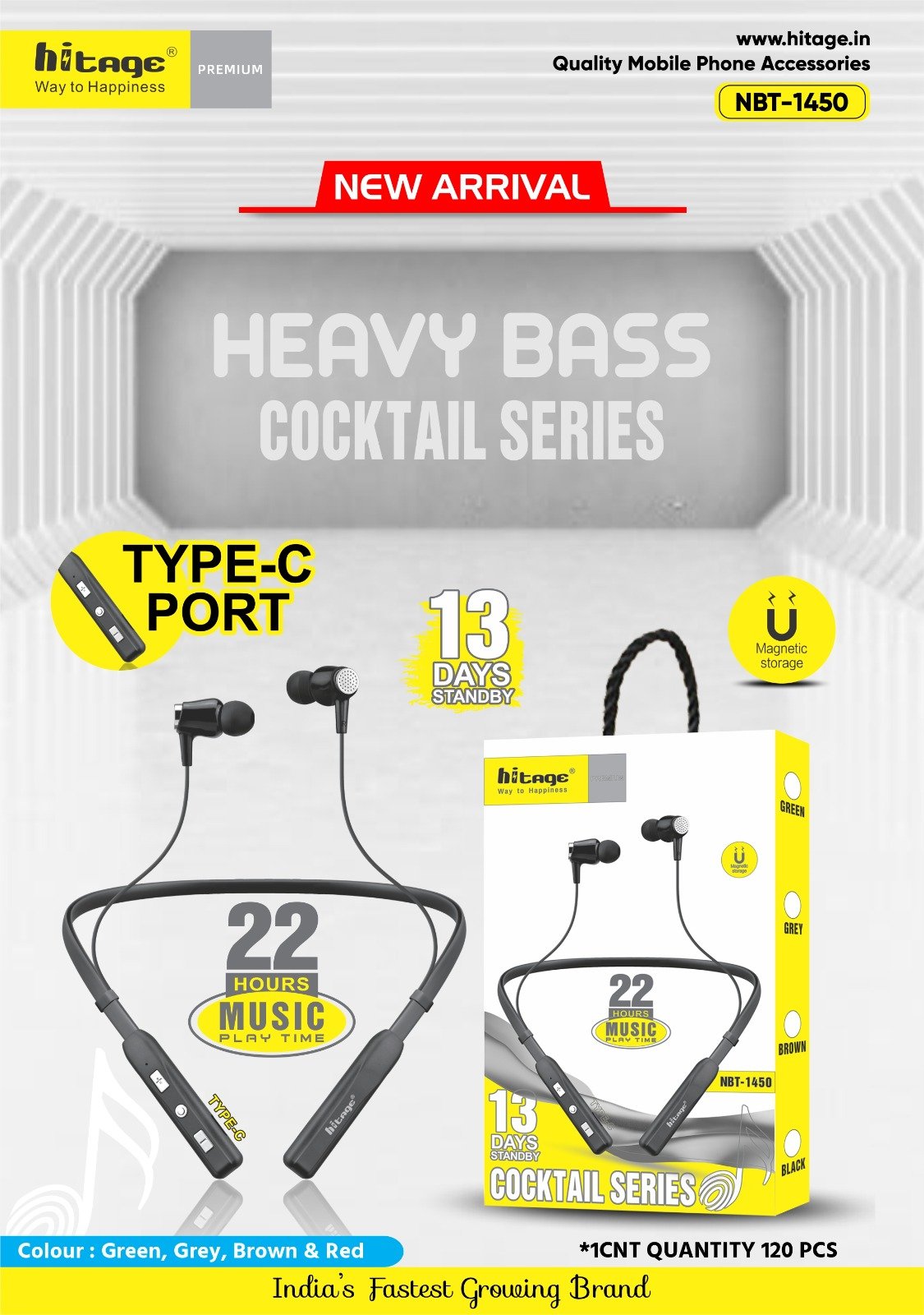 NBT-1450 Hitage BT Neckband