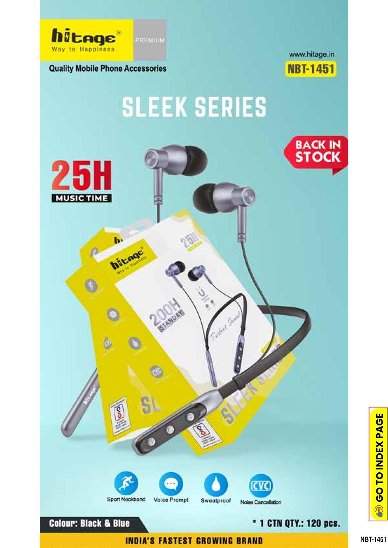 NBT-1451 Hitage BT Neckband