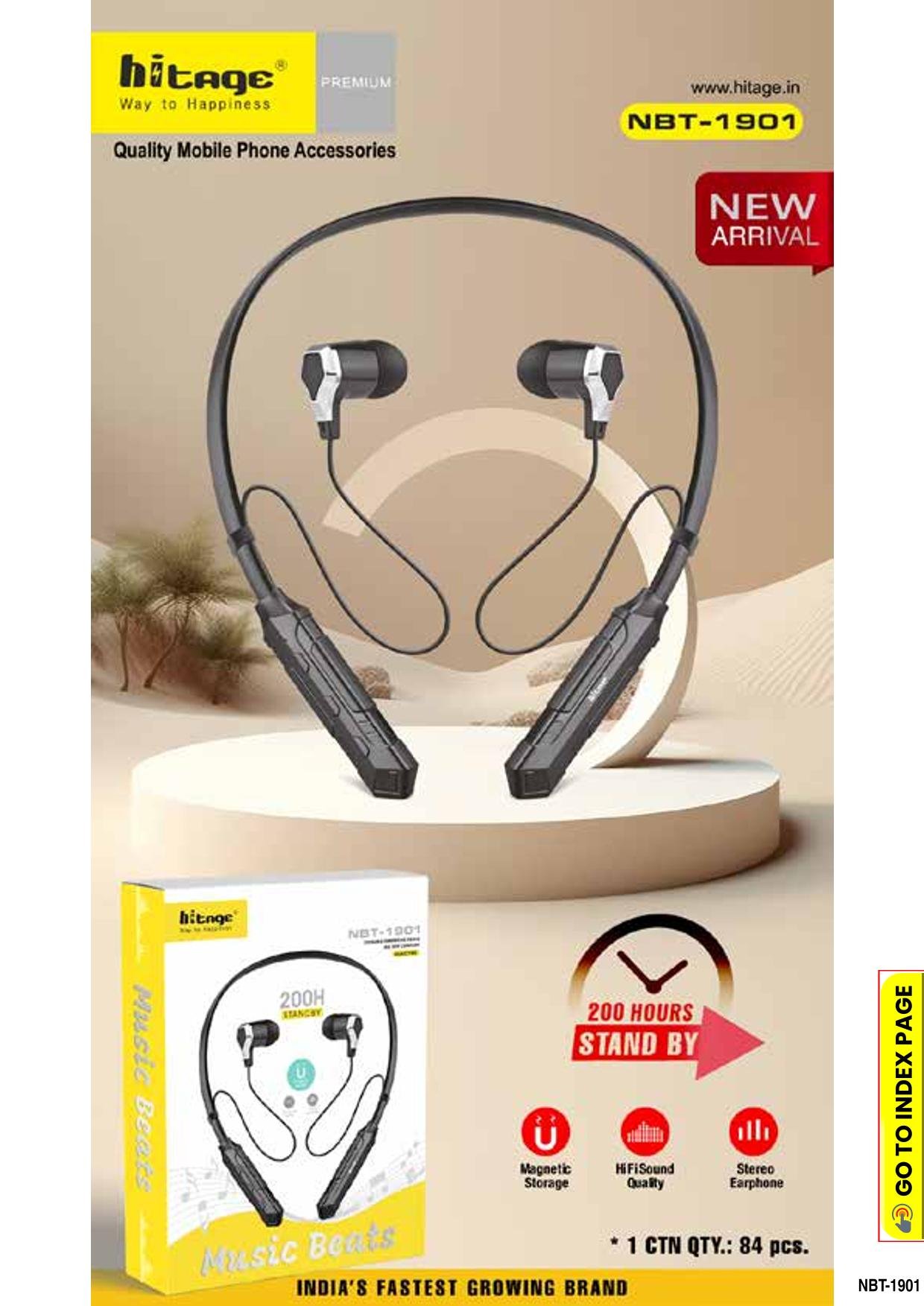 NBT-1901 Hitage BT Neckband