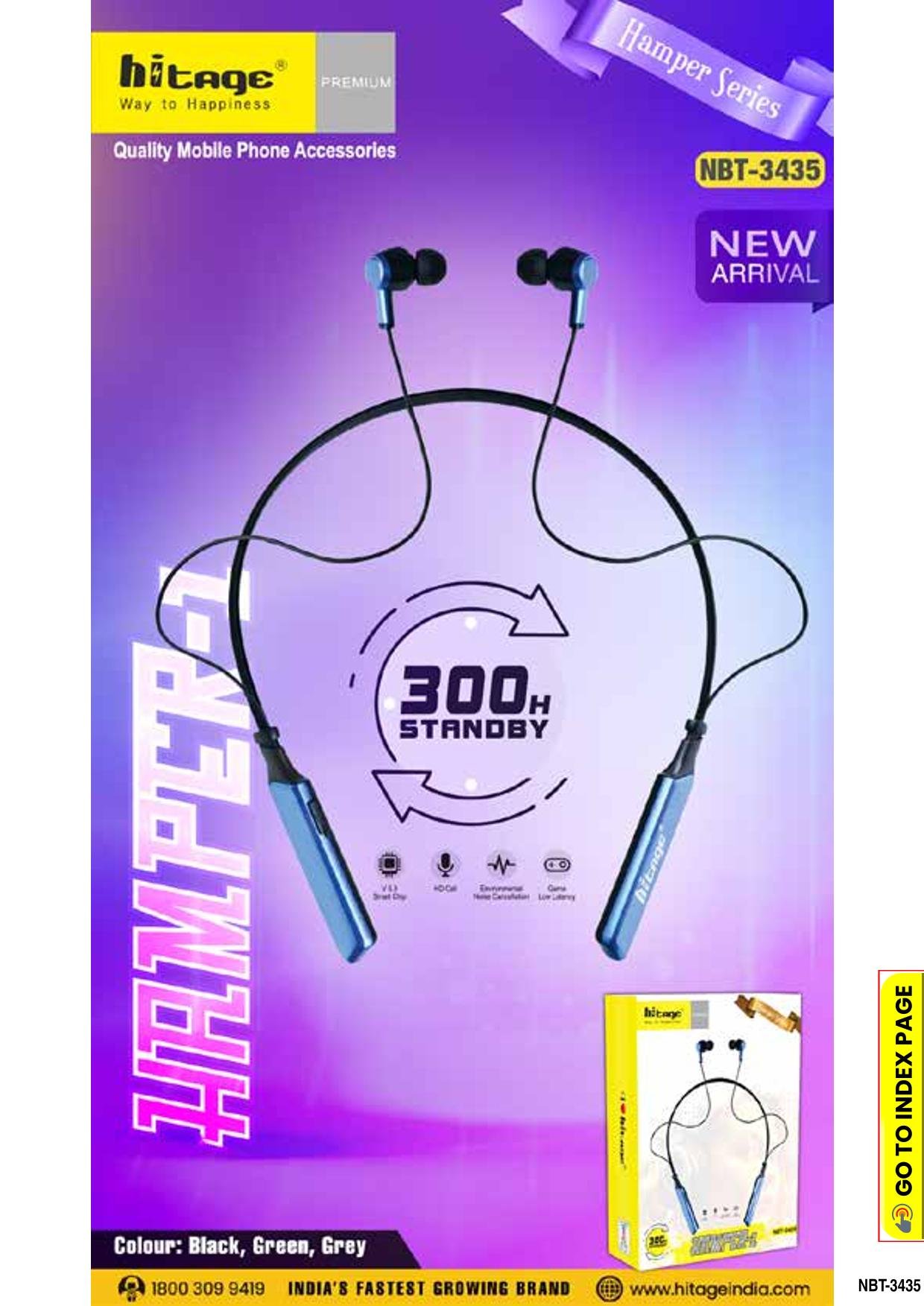 NBT-3435 Hitage BT Neckband