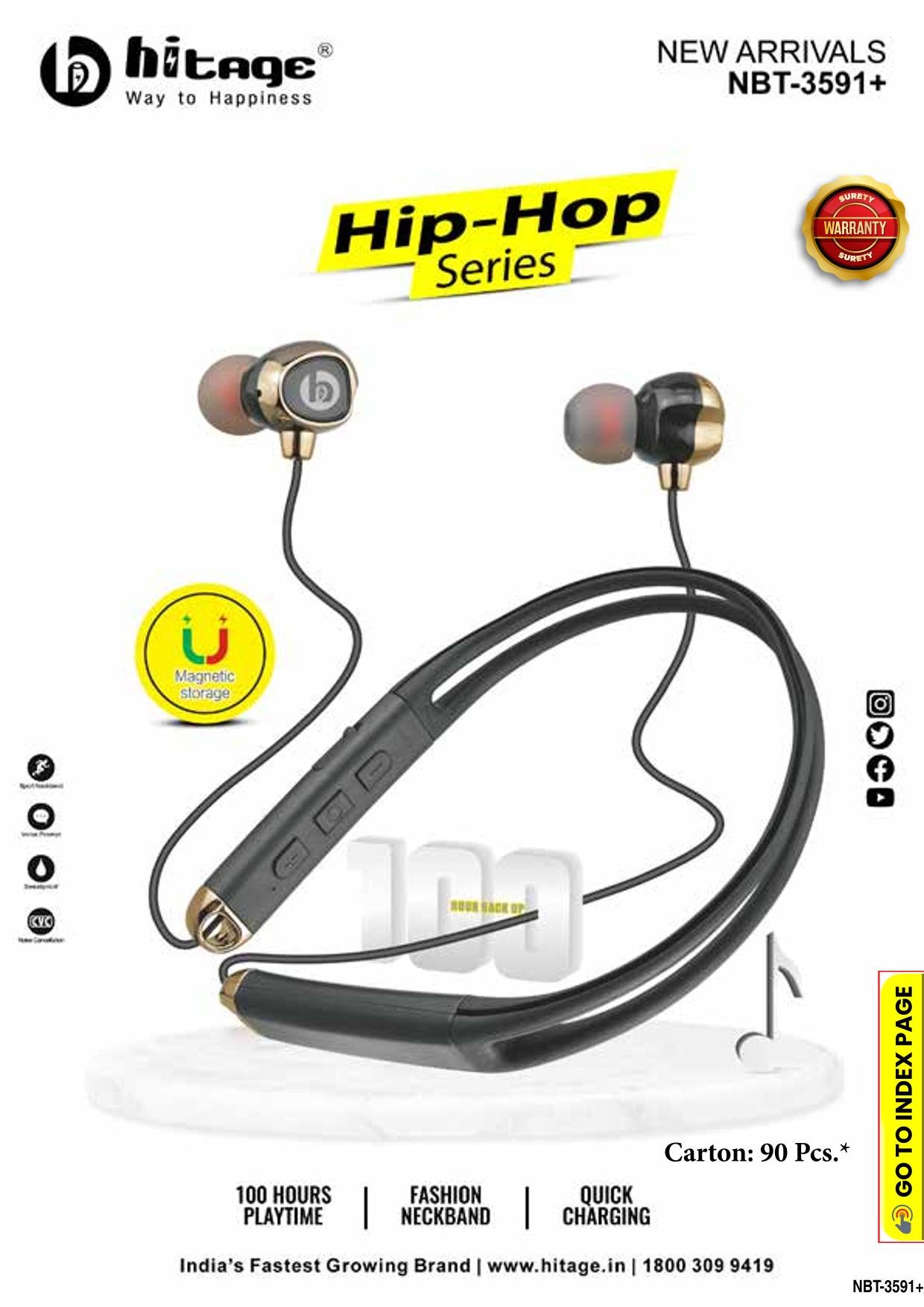 NBT-3591+ Hitage BT Neckband (1)