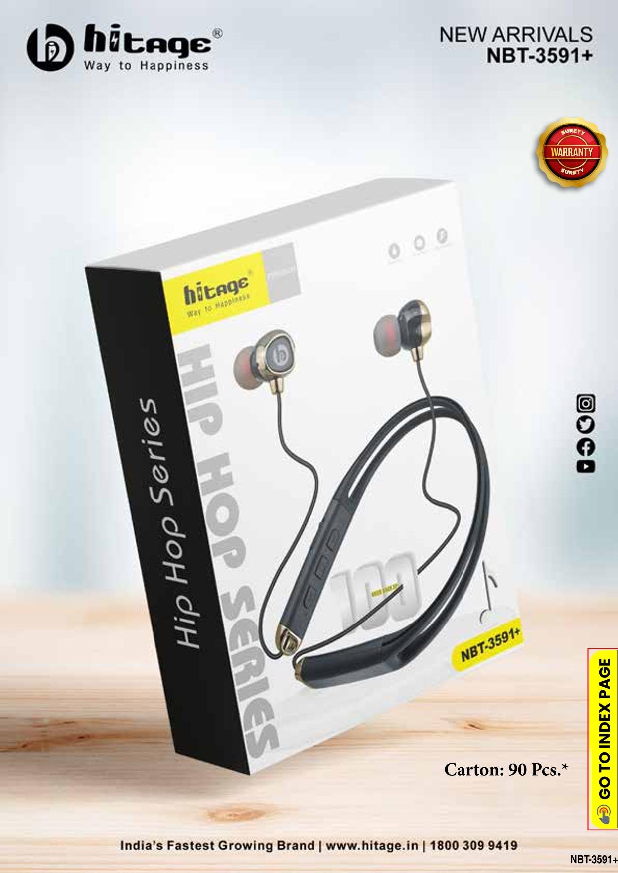 NBT-3591+ Hitage BT Neckband (2)