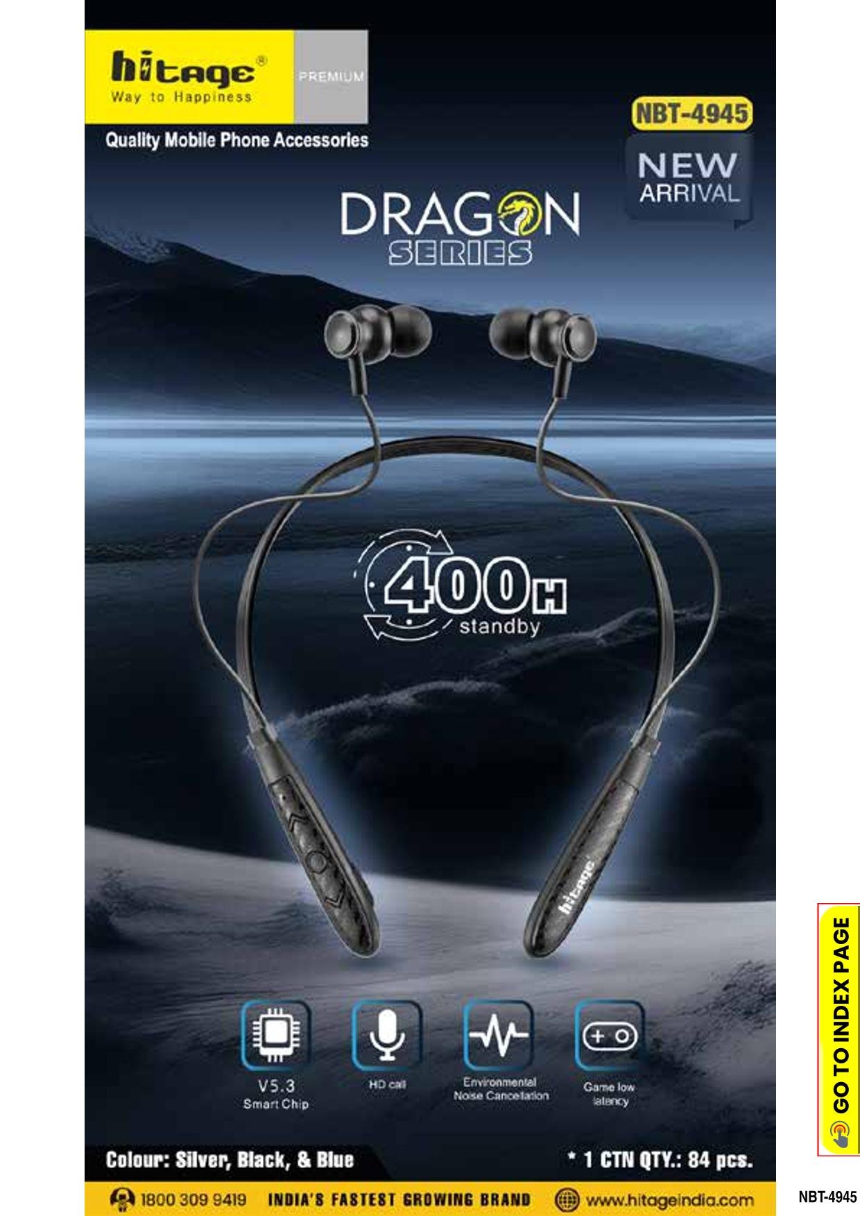 NBT-4945 Hitage BT Neckband