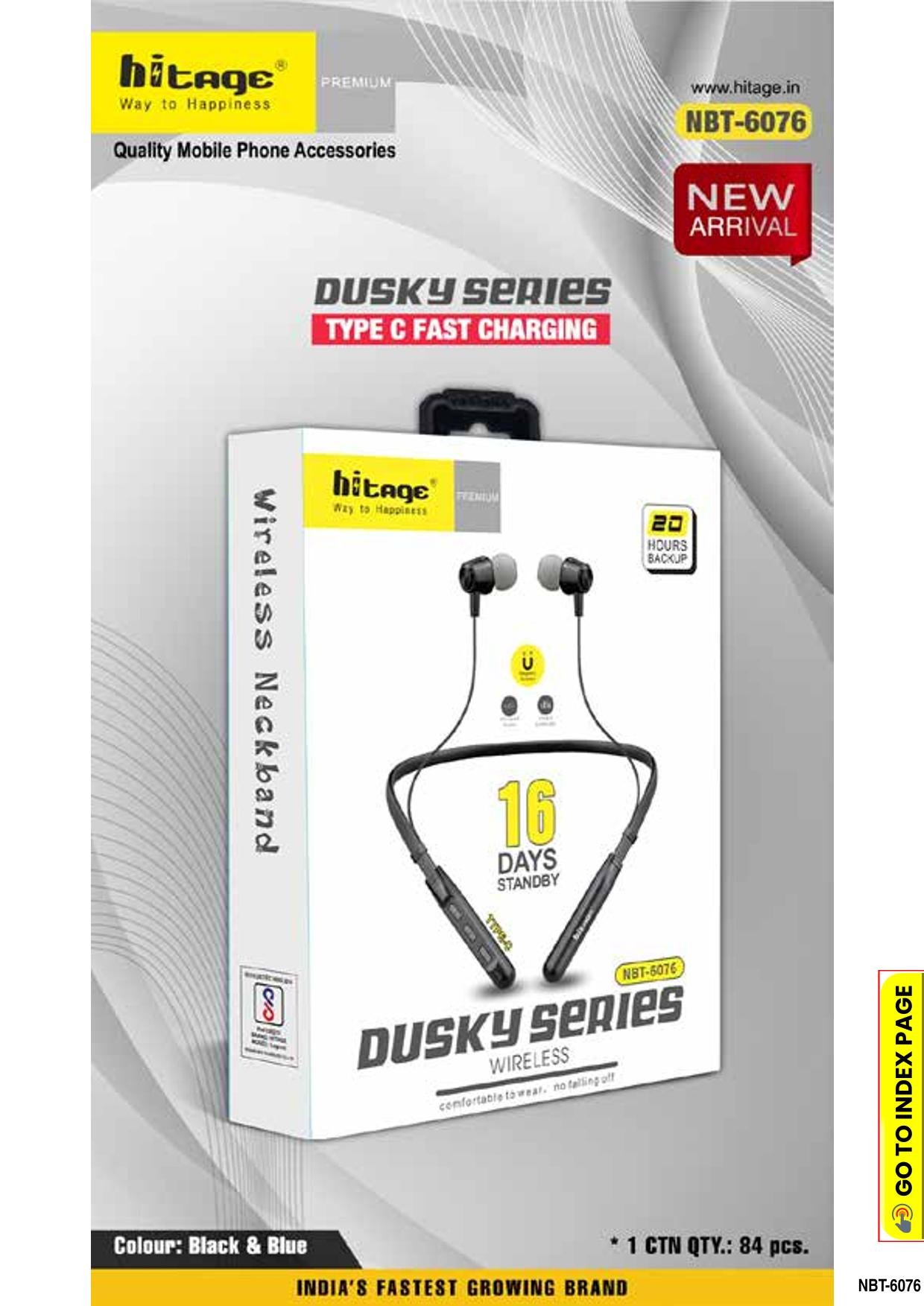 NBT-6076 Hitage BT Neckband