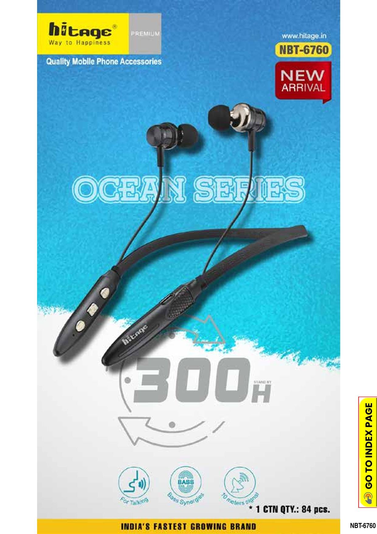 NBT-6760 Hitage BT Neckband