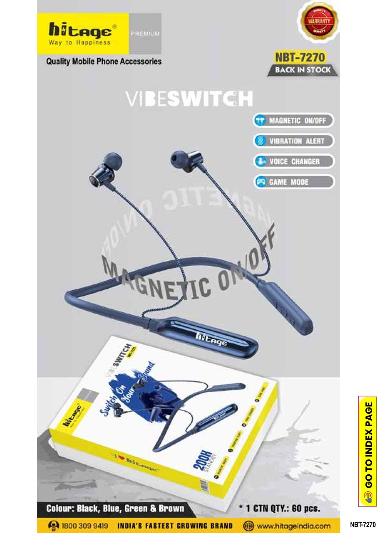 NBT-7270 Hitage BT Neckband (2)