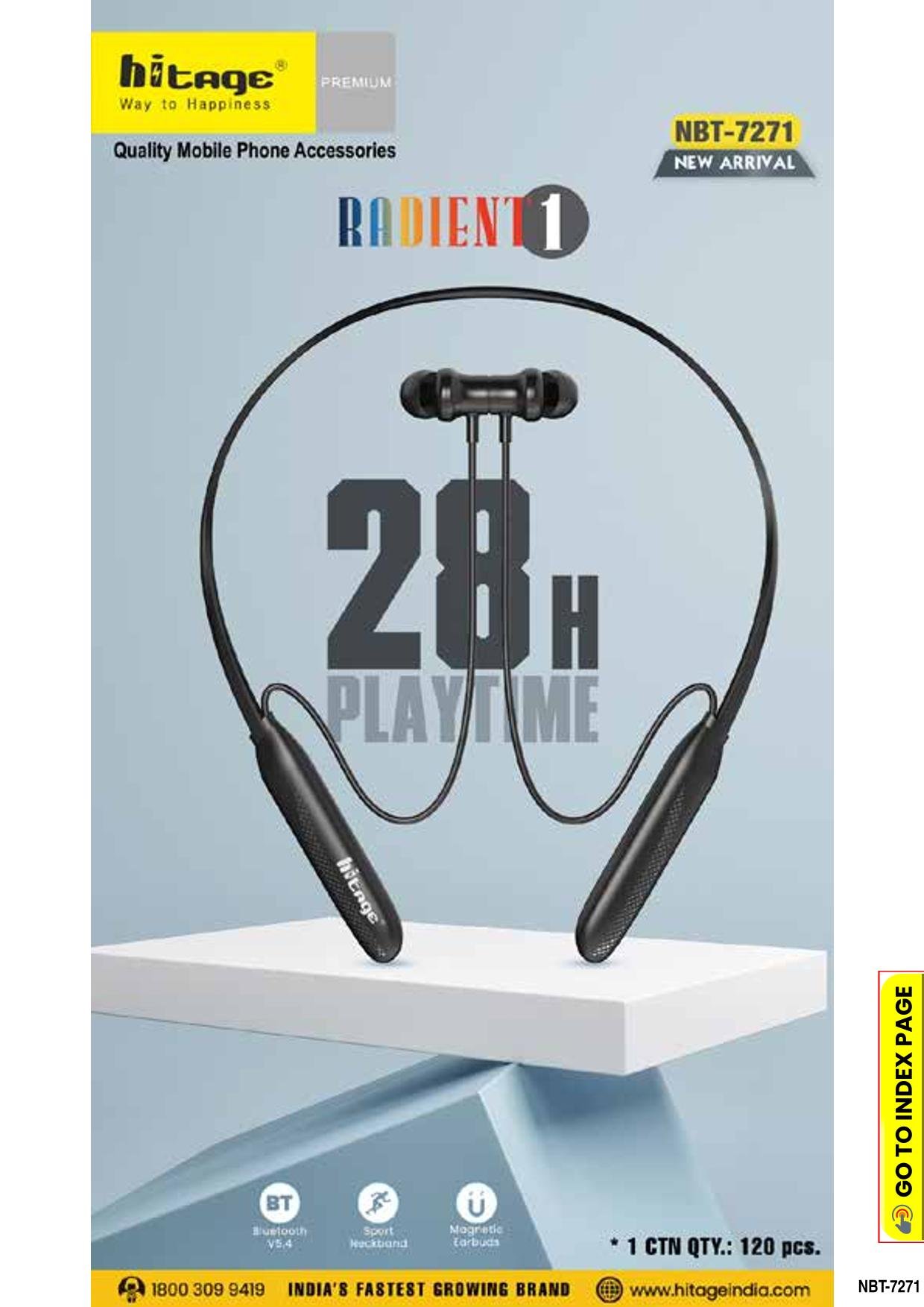 NBT-7271 Hitage BT Neckband