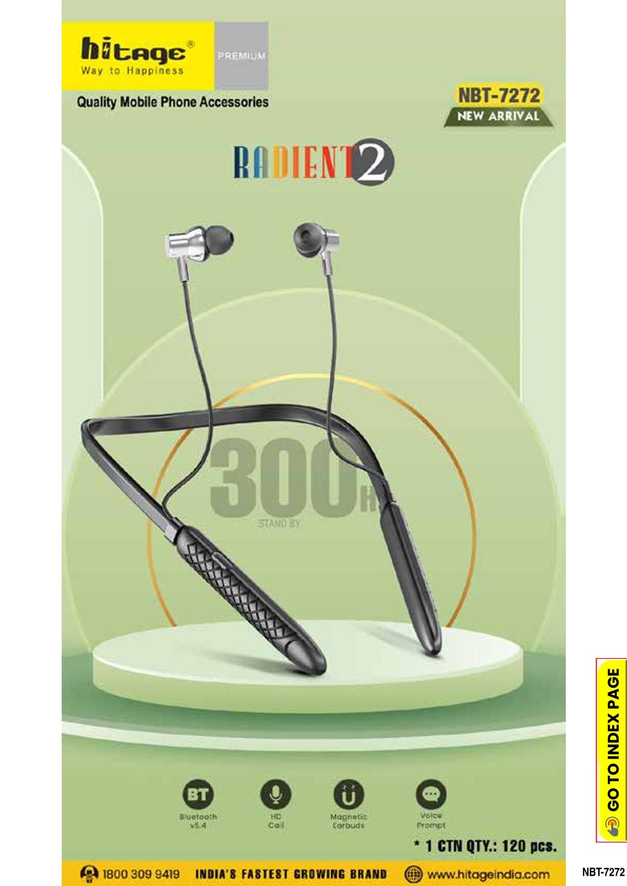 NBT-7272 Hitage BT Neckband