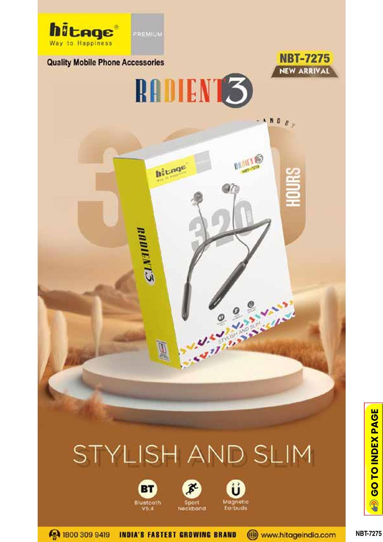 NBT-7275 Hitage BT Neckband