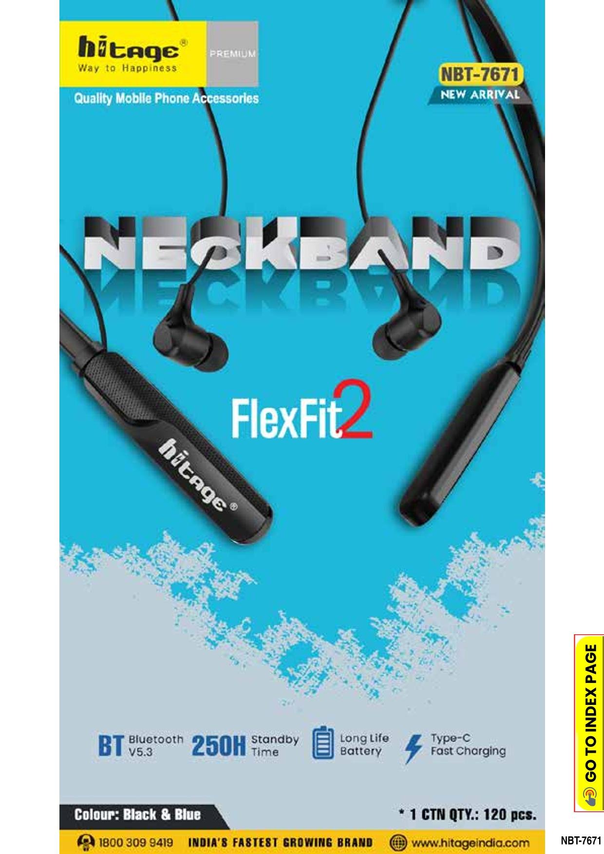 NBT-7671 Hitage BT Neckband