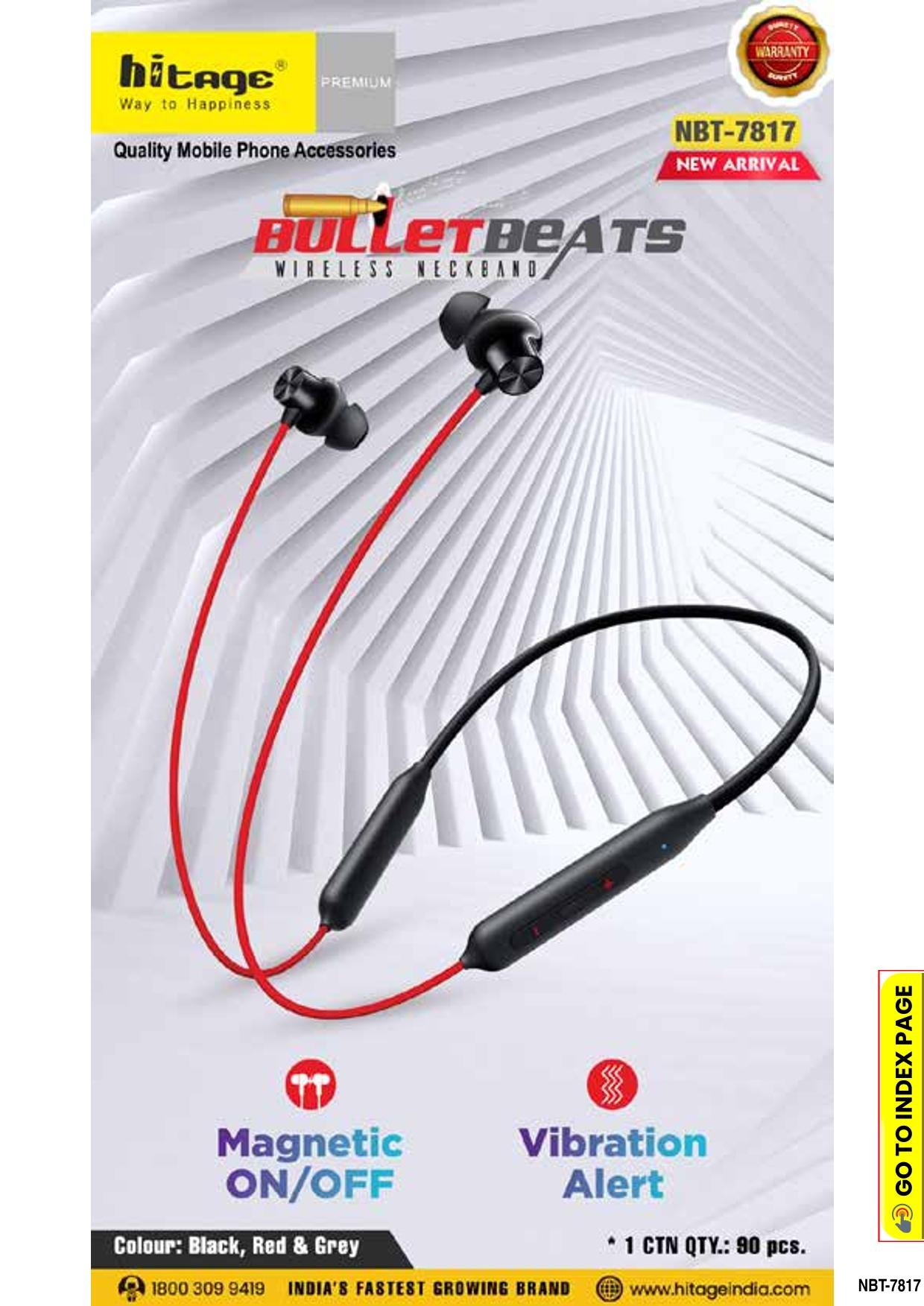 NBT-7817 Hitage BT Neckband