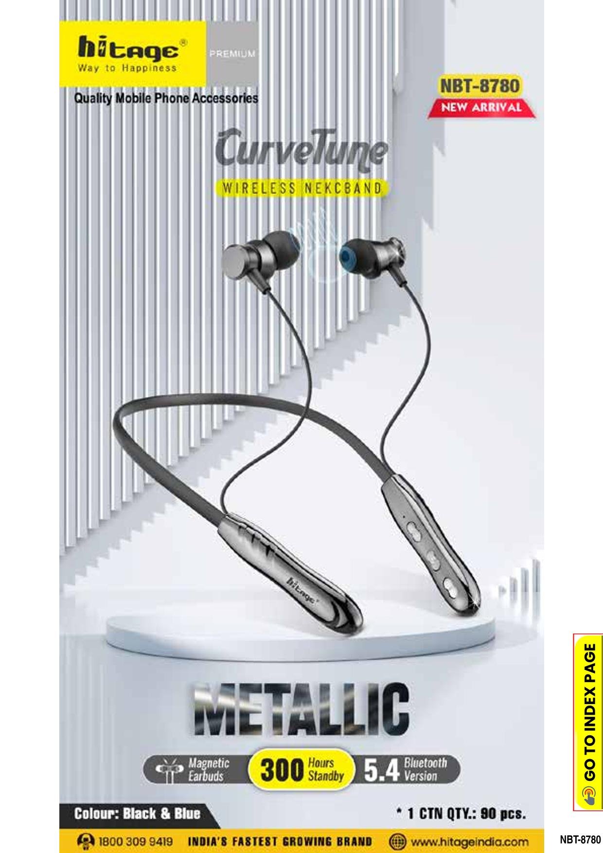 NBT-8780 Hitage BT Neckband