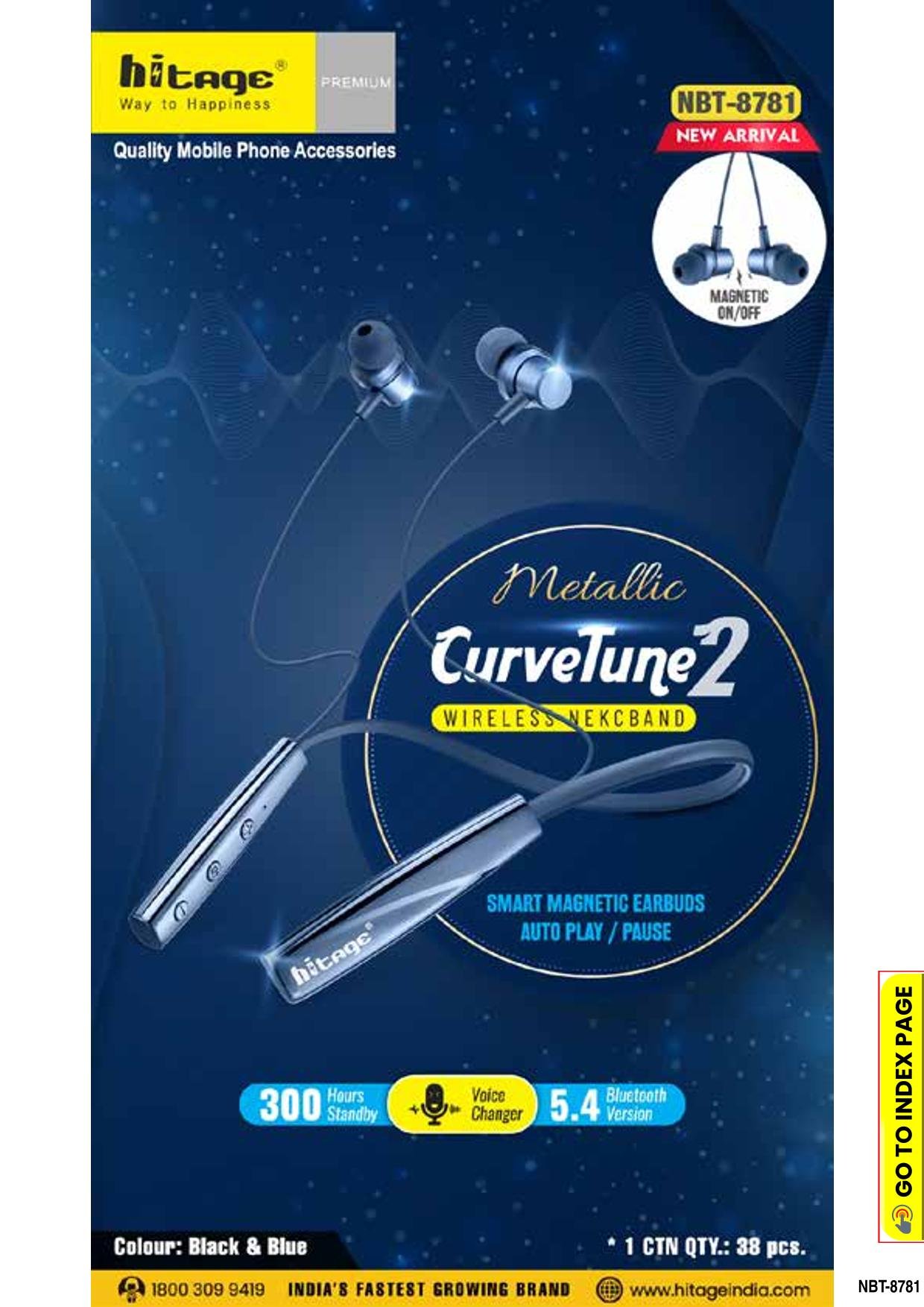 NBT-8781 Hitage BT Neckband