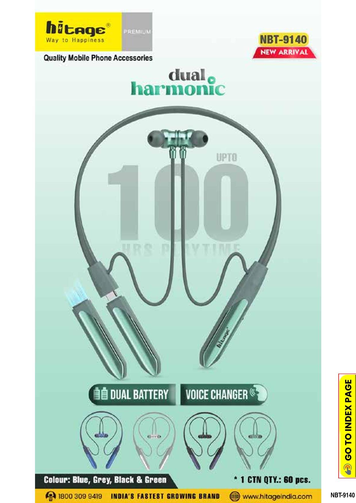 NBT-9140 Hitage BT Neckband