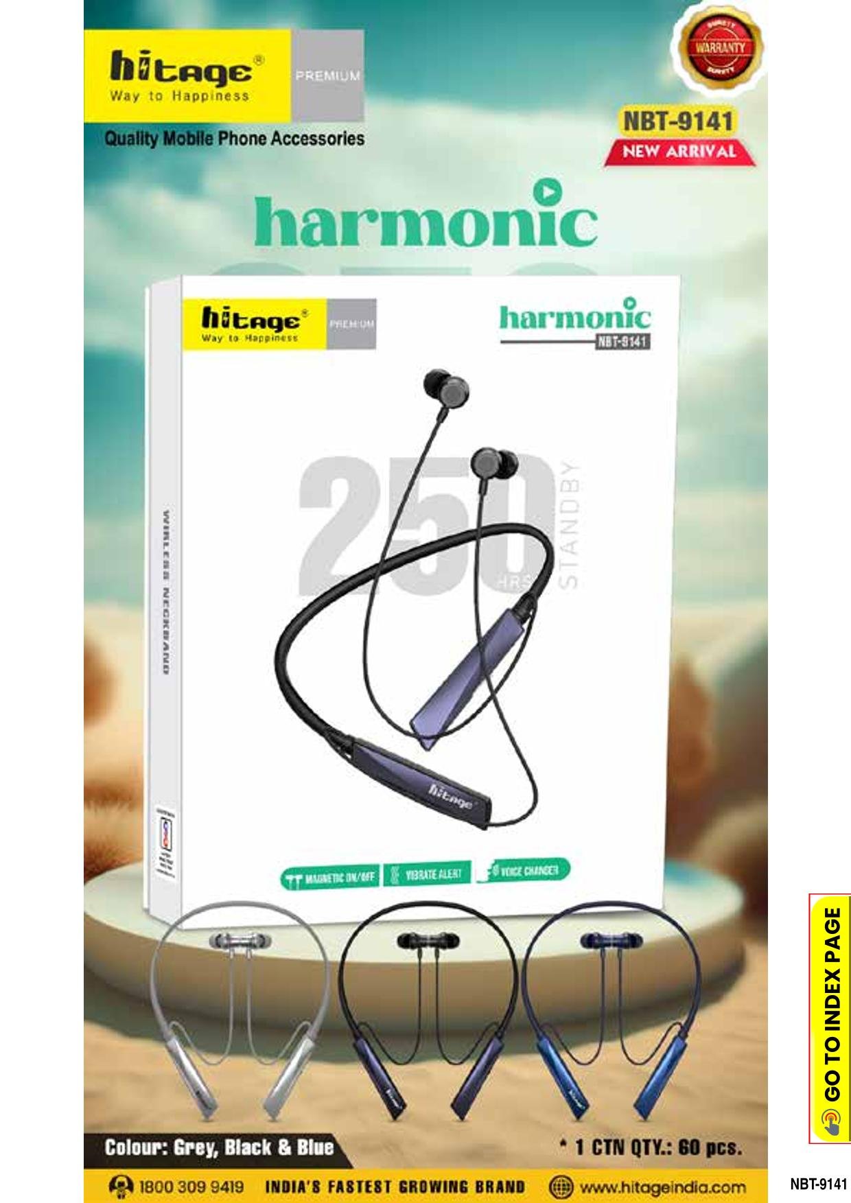 NBT-9141 Hitage BT Neckband (2)