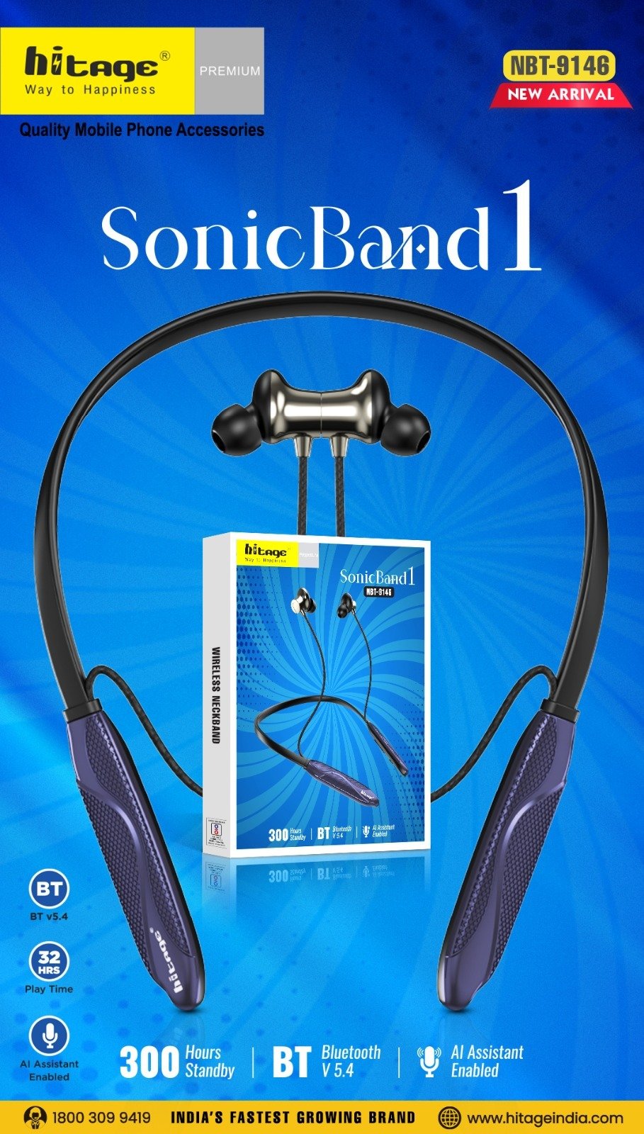 NBT-9146 Hitage BT Neckband