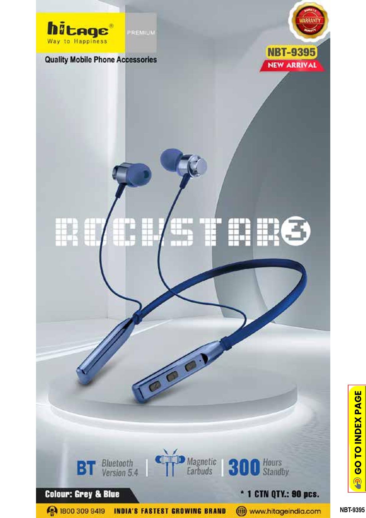 NBT-9395 Hitage BT Neckband