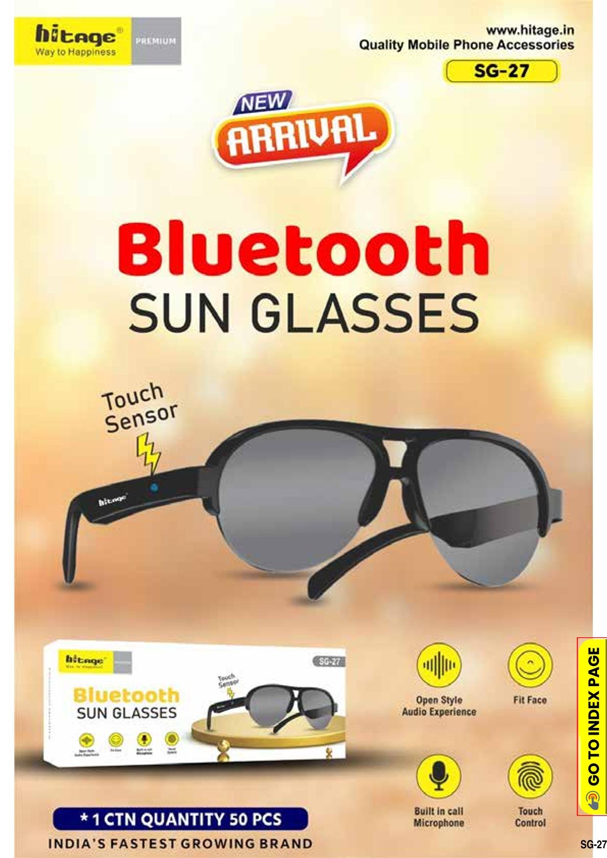 SG-27 Hitage BT Goggles