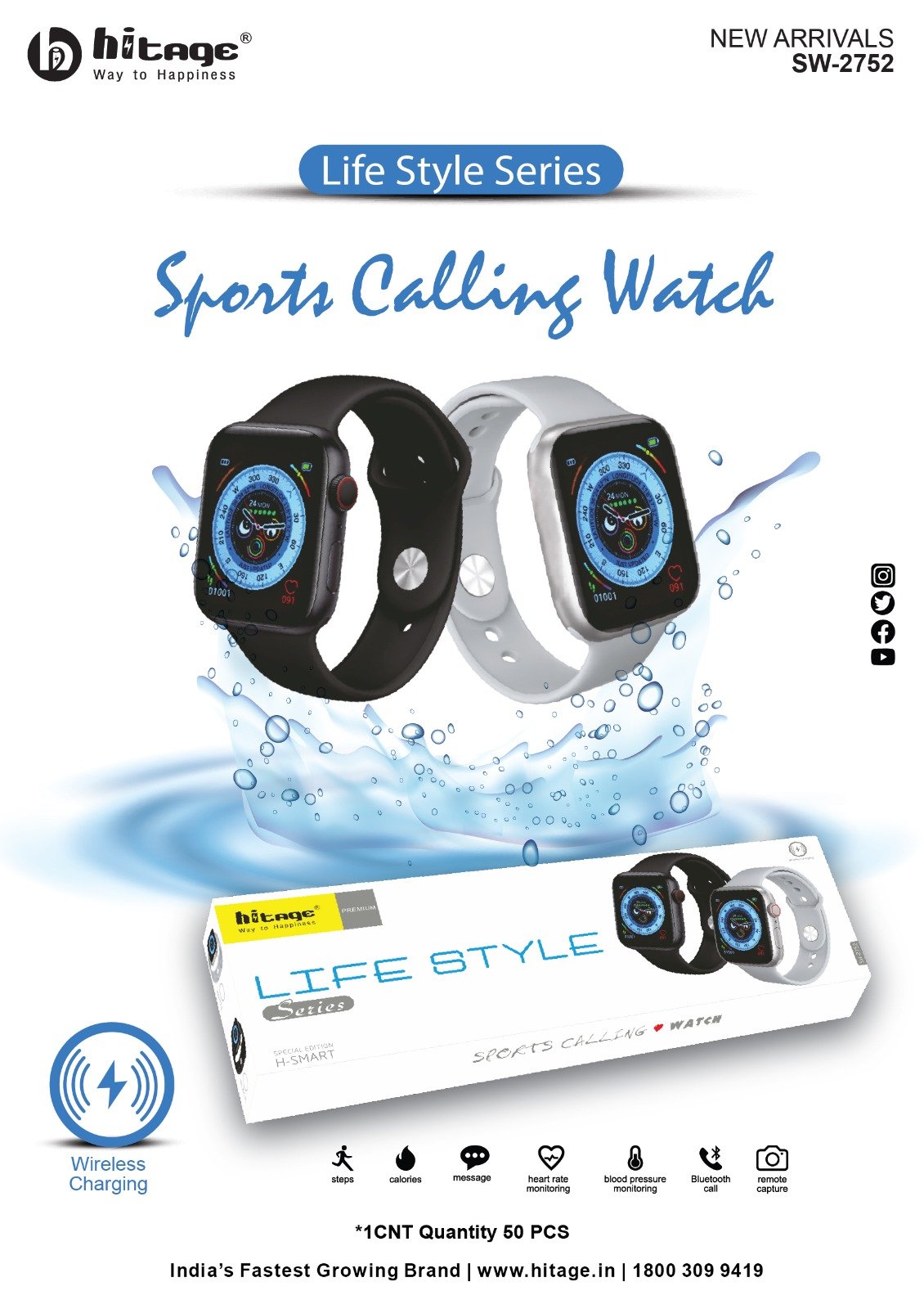 SW-2752 Hitage Sports Watch