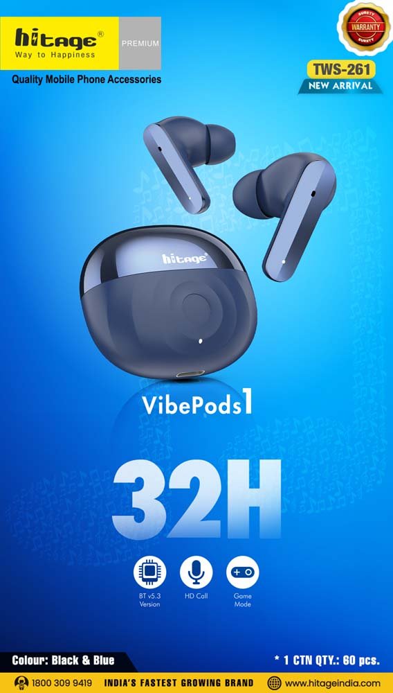 TWS-261 Hitage Wireless Earbuds