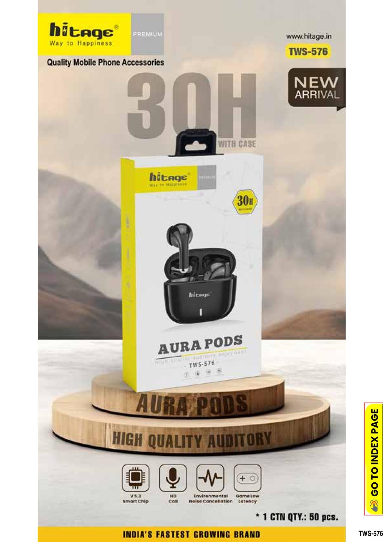 TWS-576 Hitage Wireless Earbuds (2)