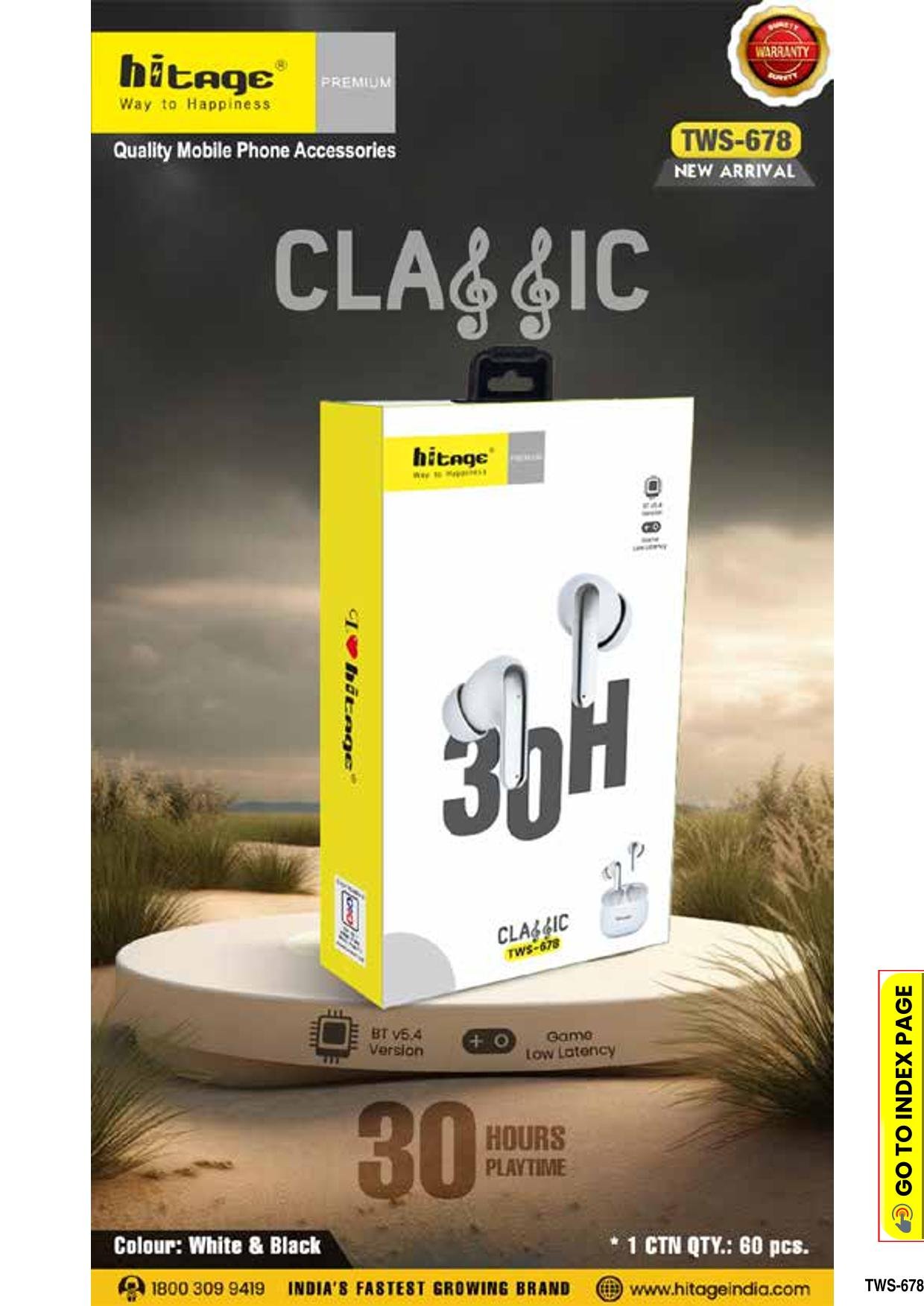 TWS-678 Hitage Wireless Earbuds (2)