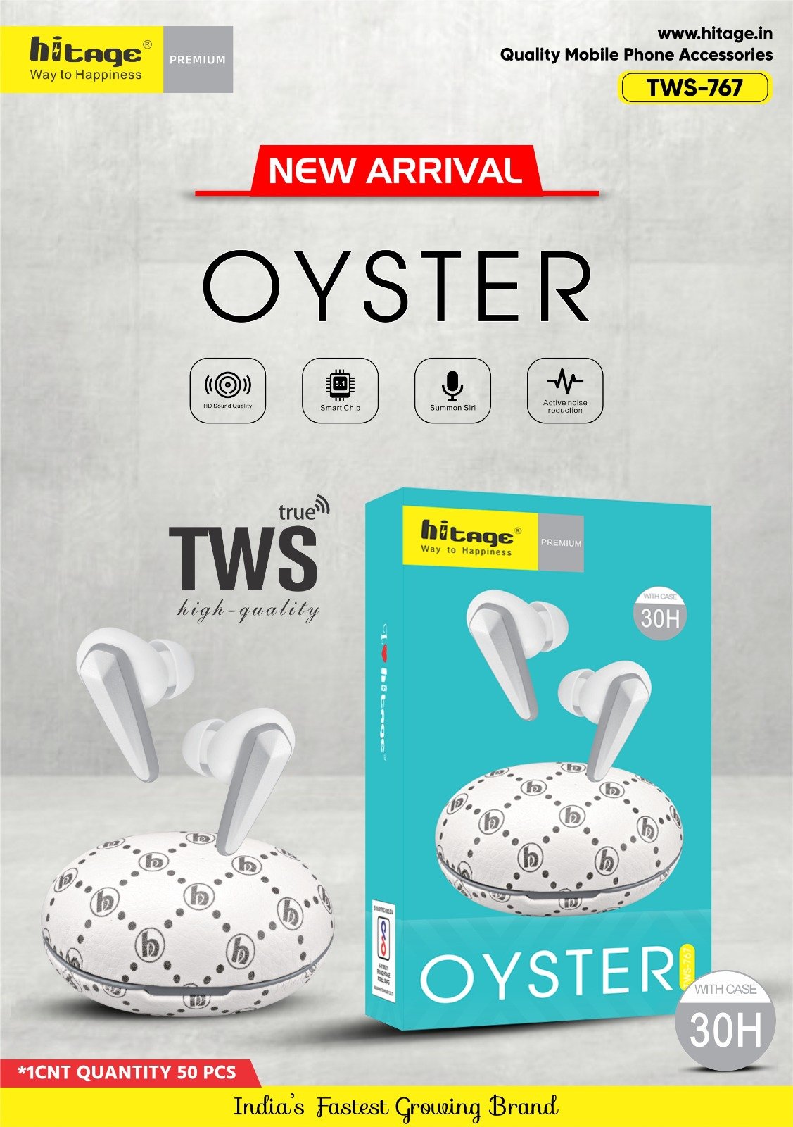 TWS-767 Hitage Wireless Earbuds