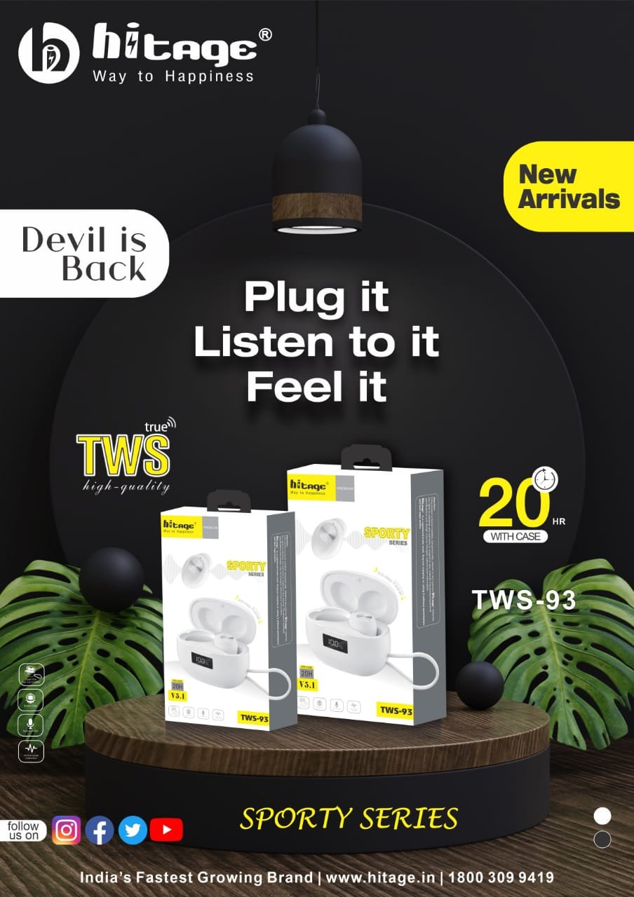 TWS-93 Hitage Wireless Earbuds