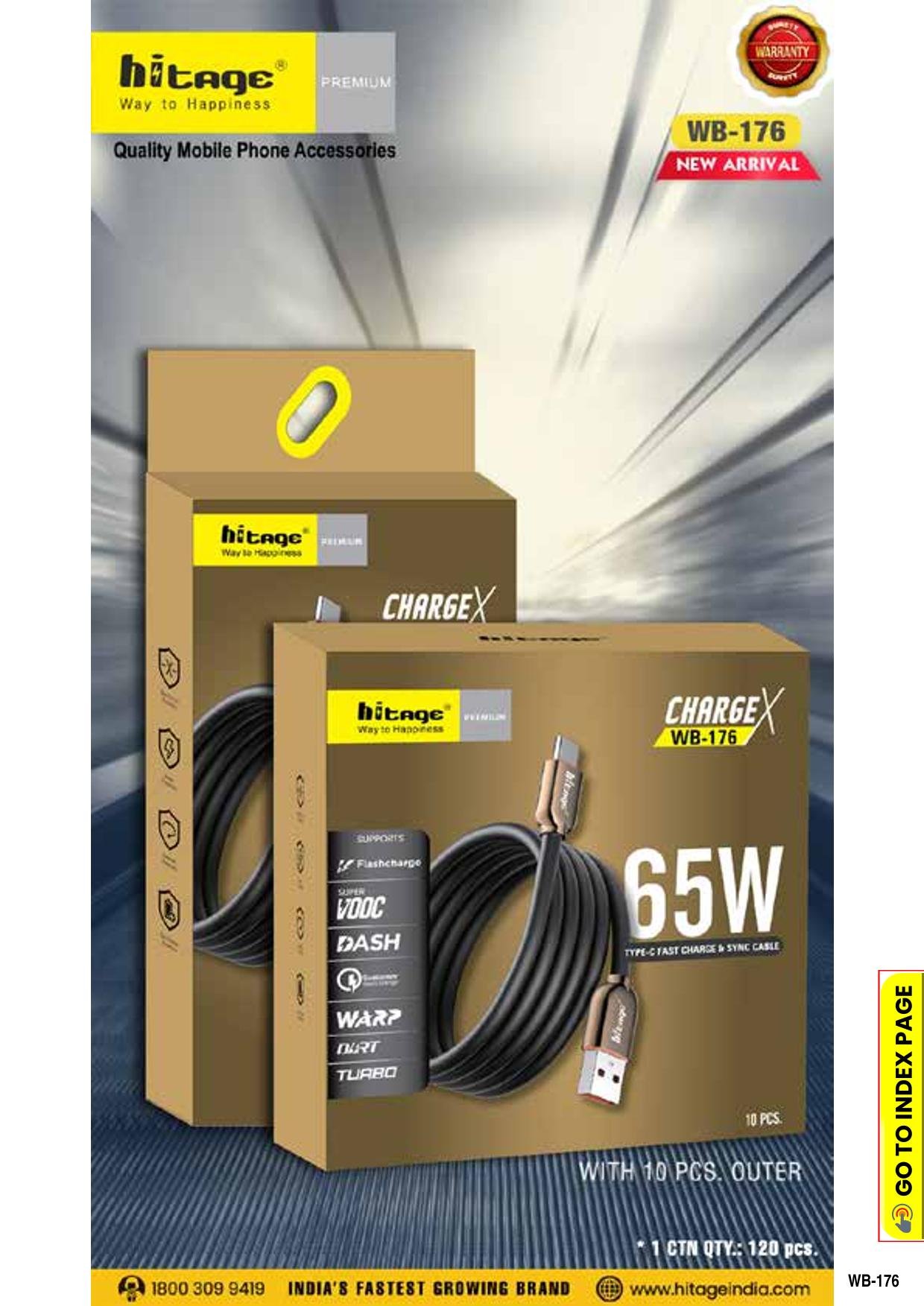 WB-176 Data Cable (65W) (Type-C) (2)