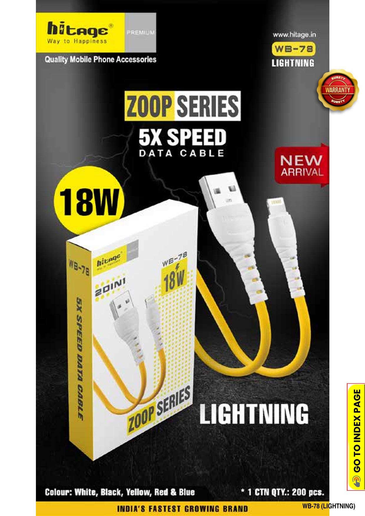 WB-78 Data Cable (I-Phone)