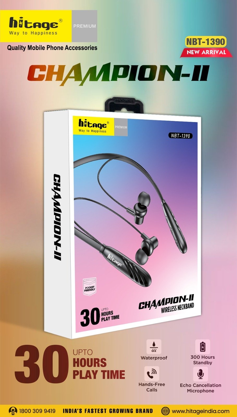 NBT-1390 Hitage BT Neckband (2)