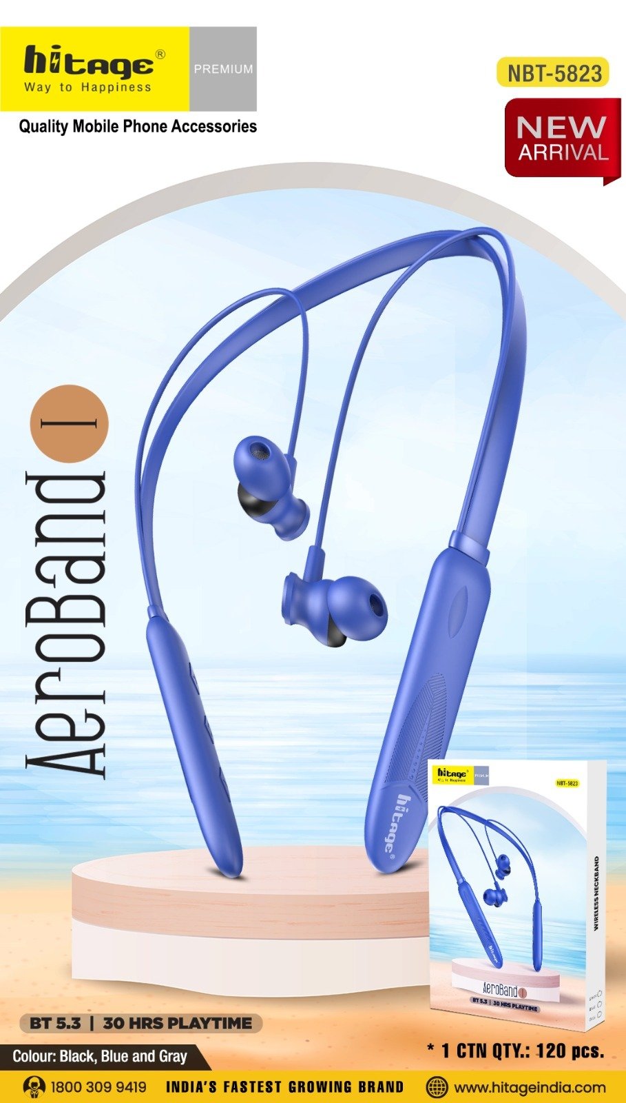 NBT-5823 Hitage BT Neckband